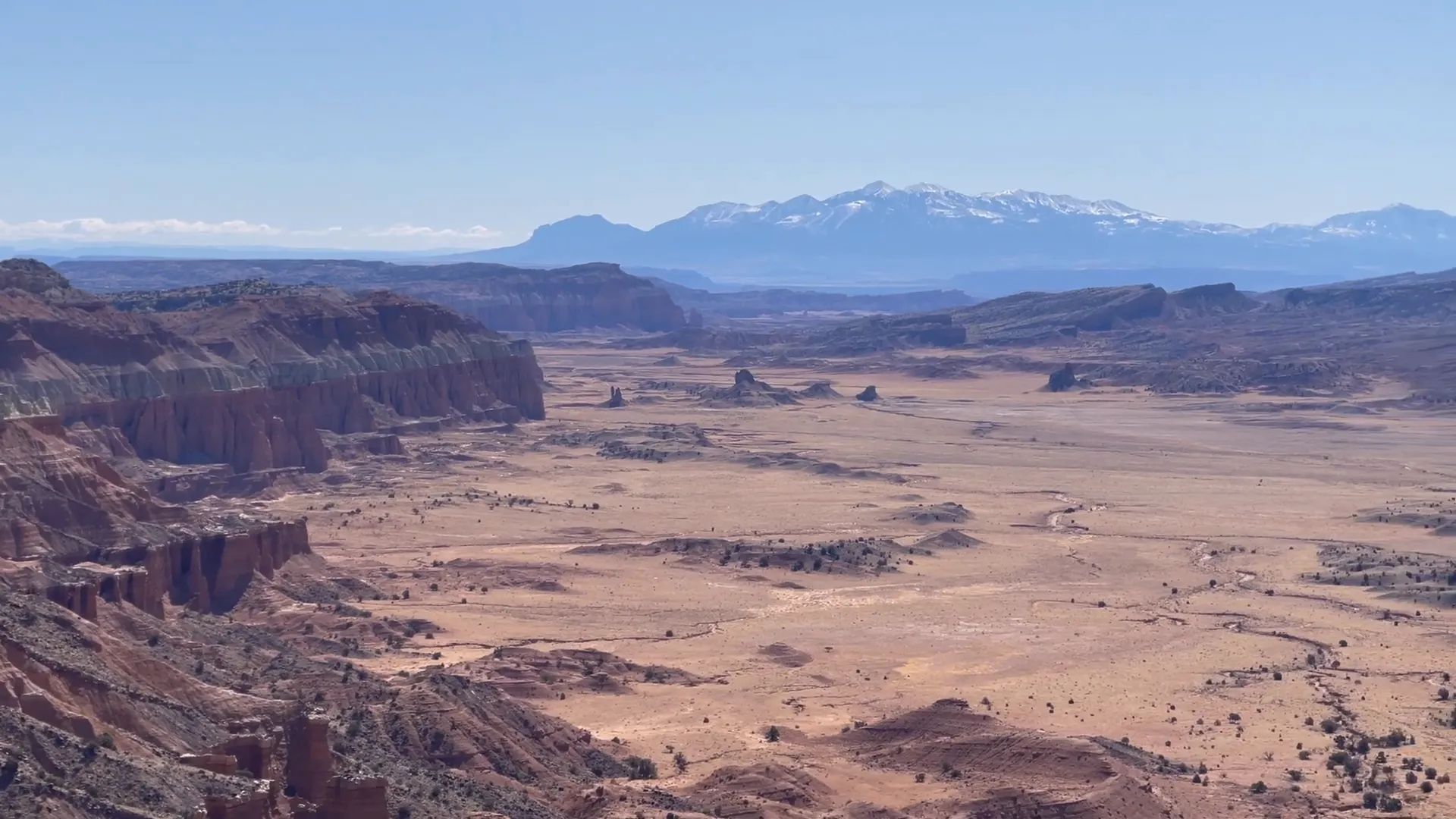 View from the lower south desert overlook