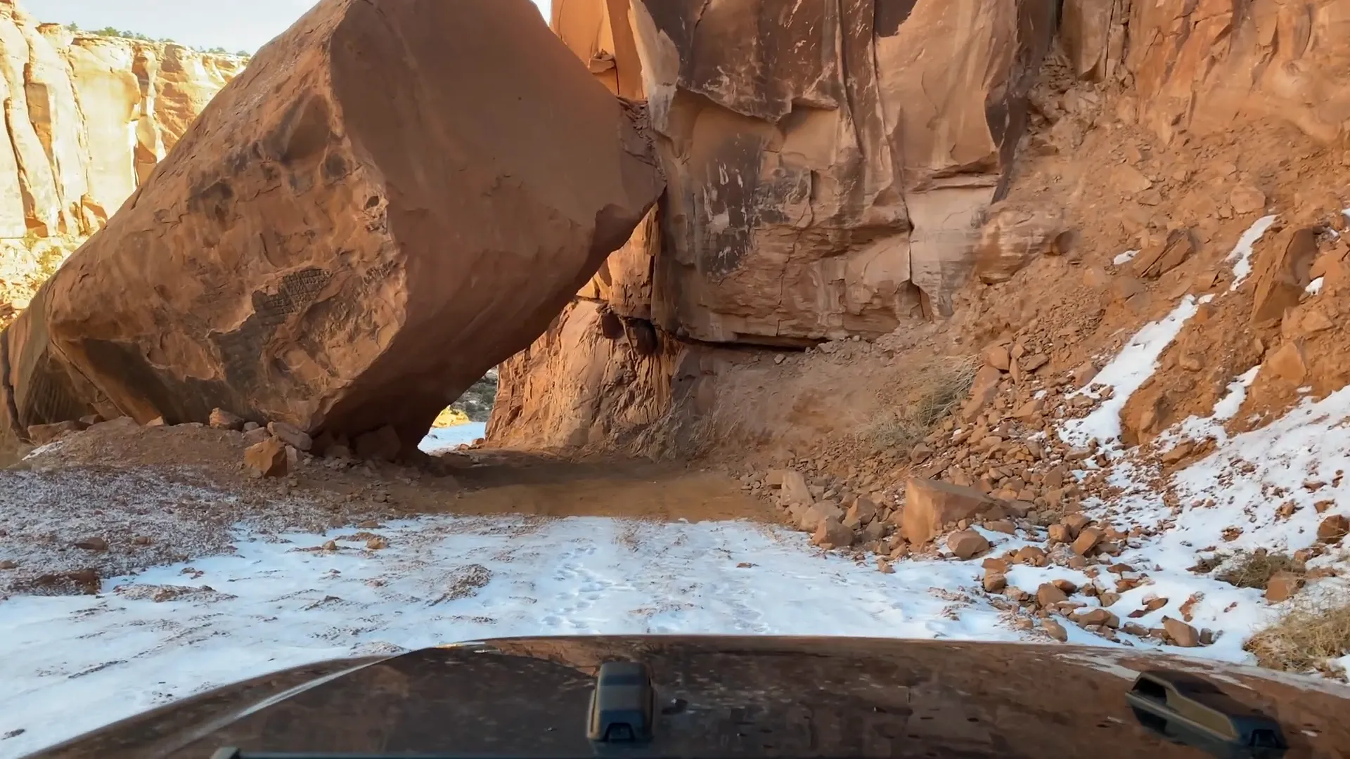 Long Canyon rock overhang