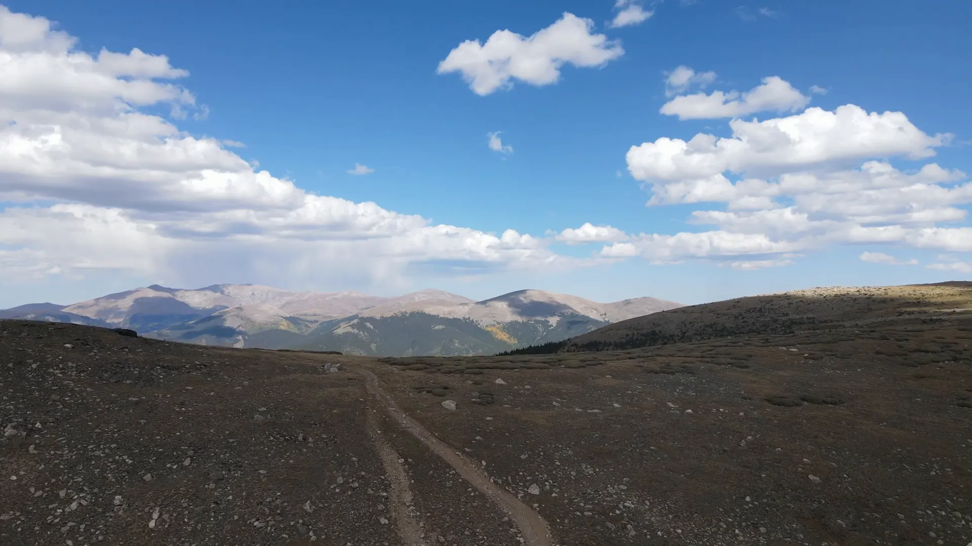 View from the peak at Kenosha Pass