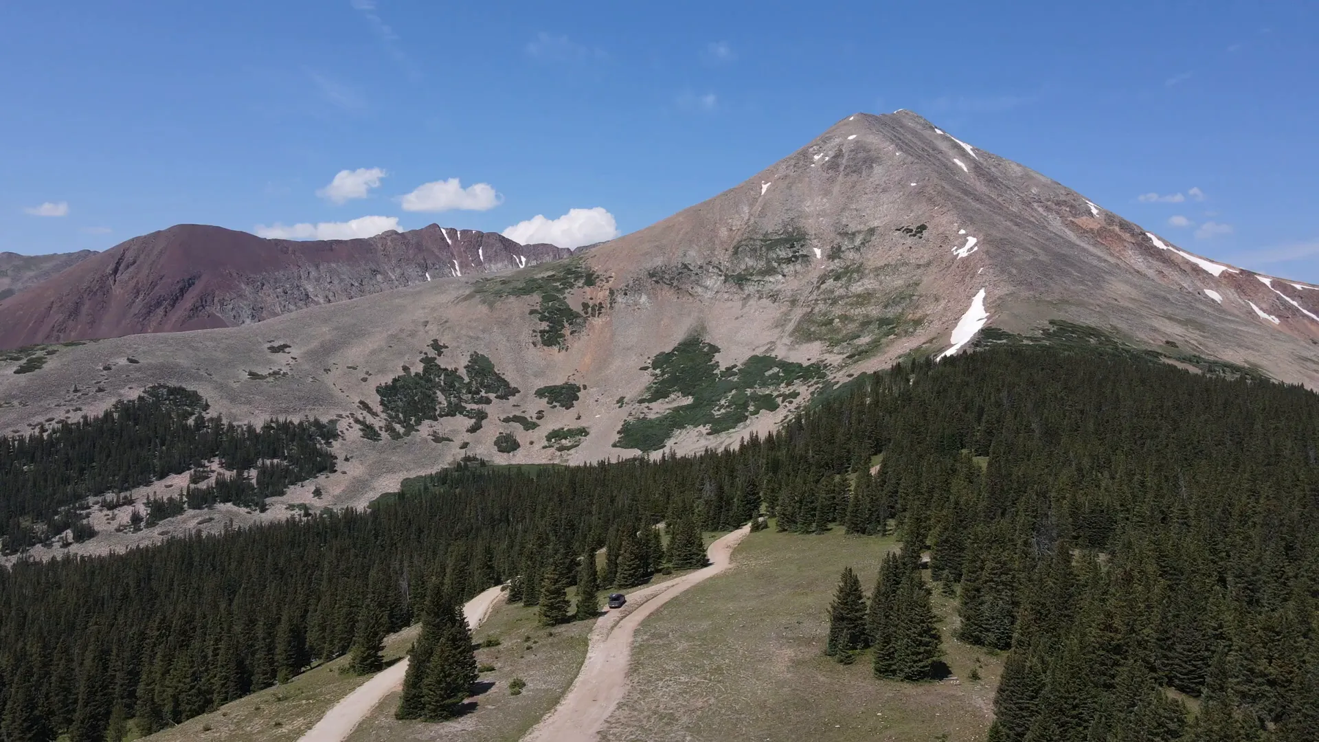 Incredible views from the summit of Georgia Pass