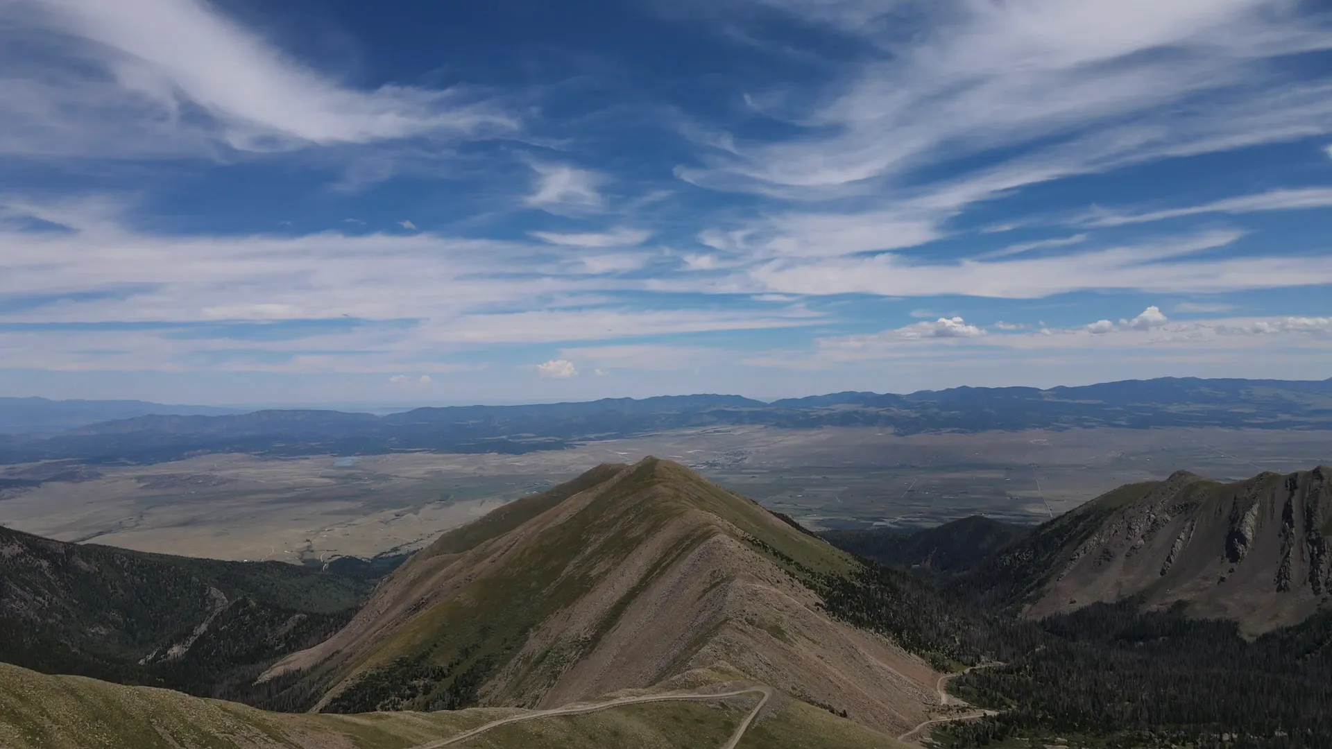 Incredible views from the summit of Hermit Pass