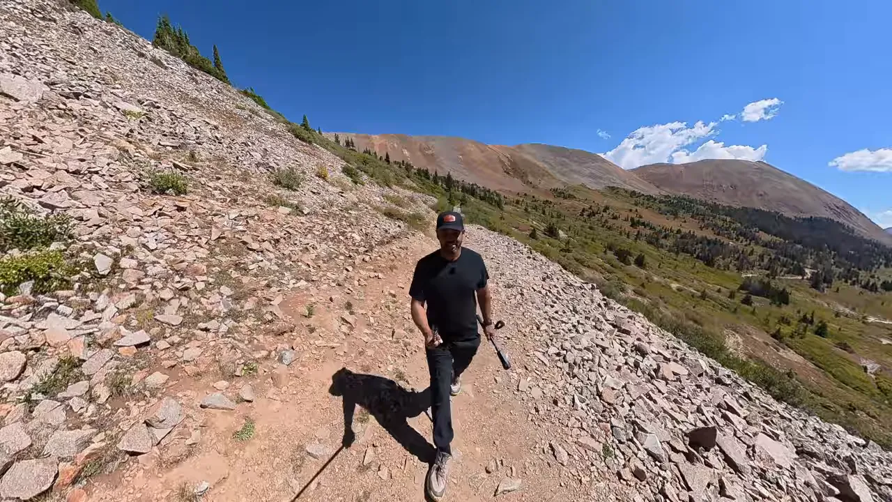 Close up of wavy distortion in Osmo 360 stitching