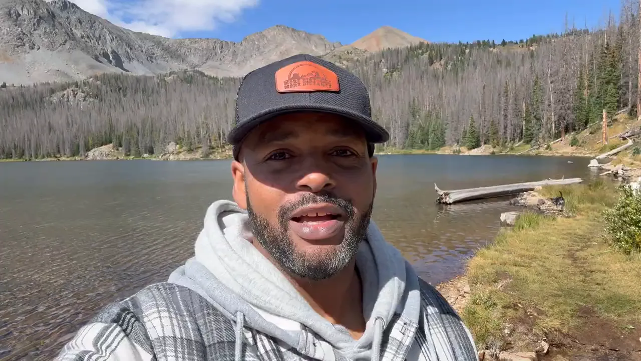 Lunch spot by North Fork Reservoir perfect for a break during a hike on Billing Lake Trail