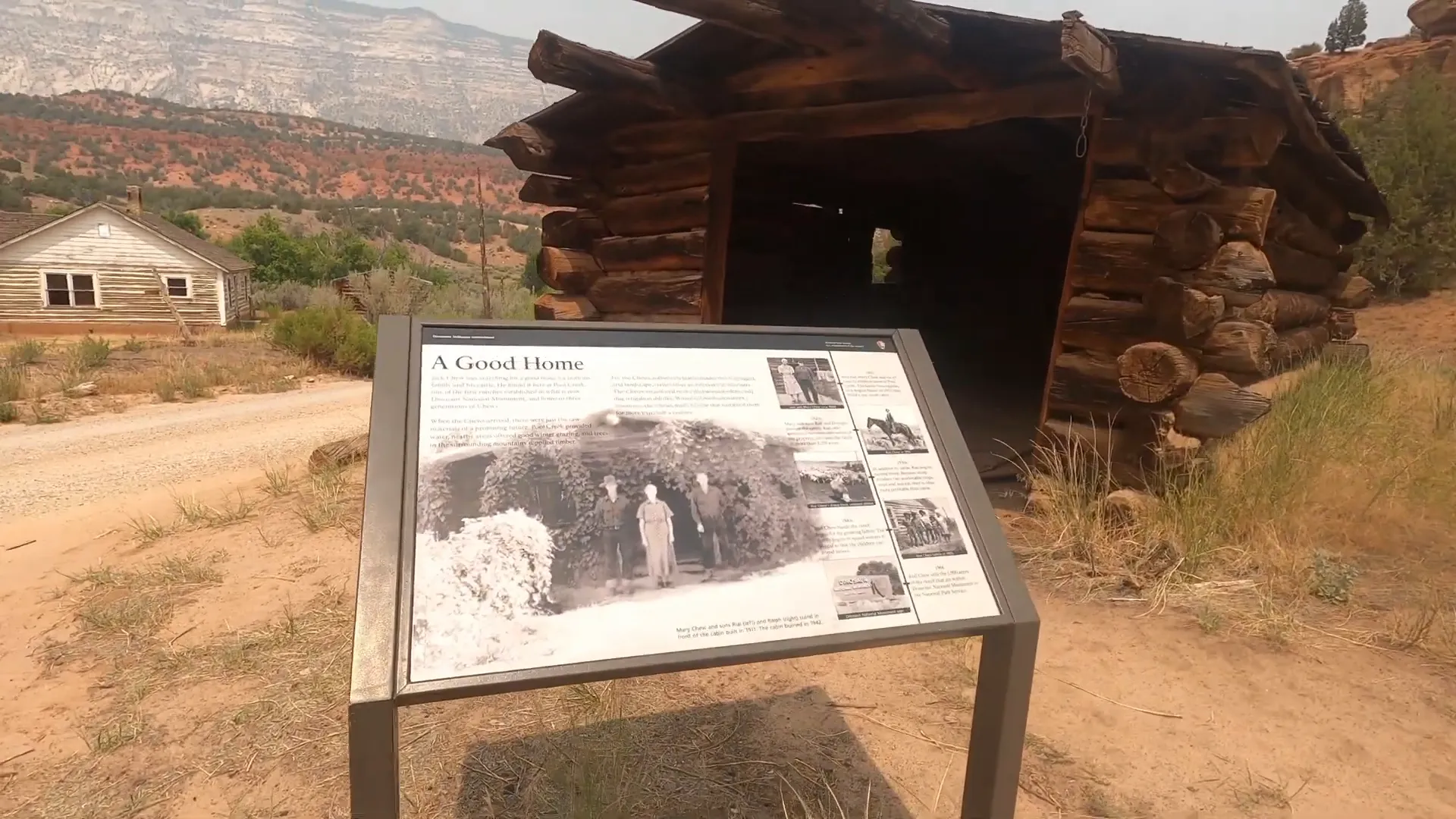 Historic homestead structures of the Chu family ranch at Echo Park