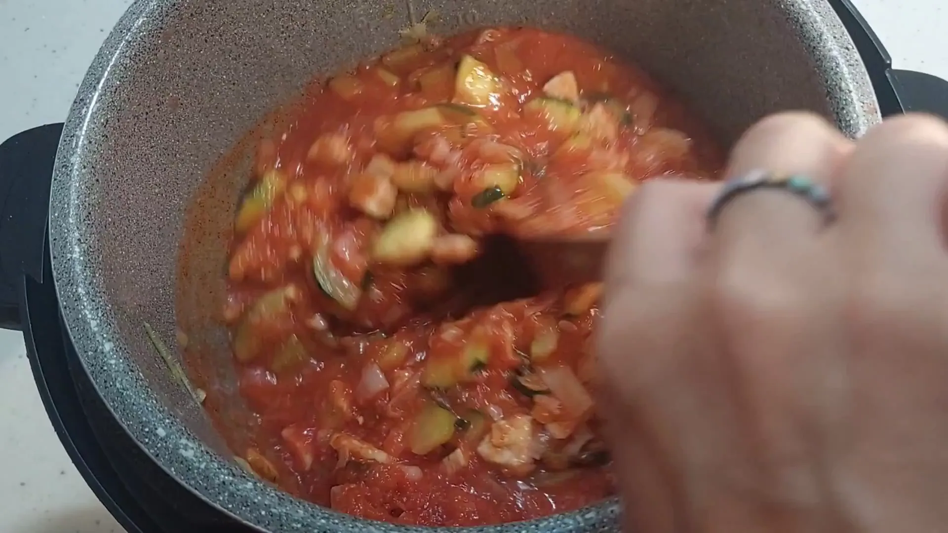 Preparación de las verduras