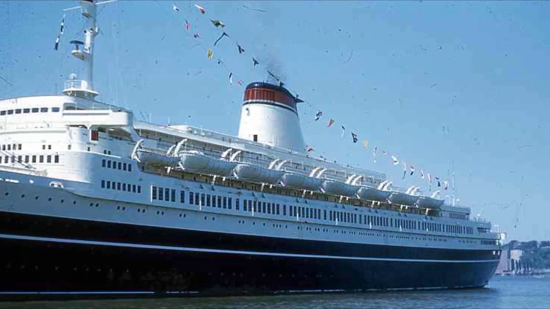 SS Leonardo da Vinci undergoing modifications for stability