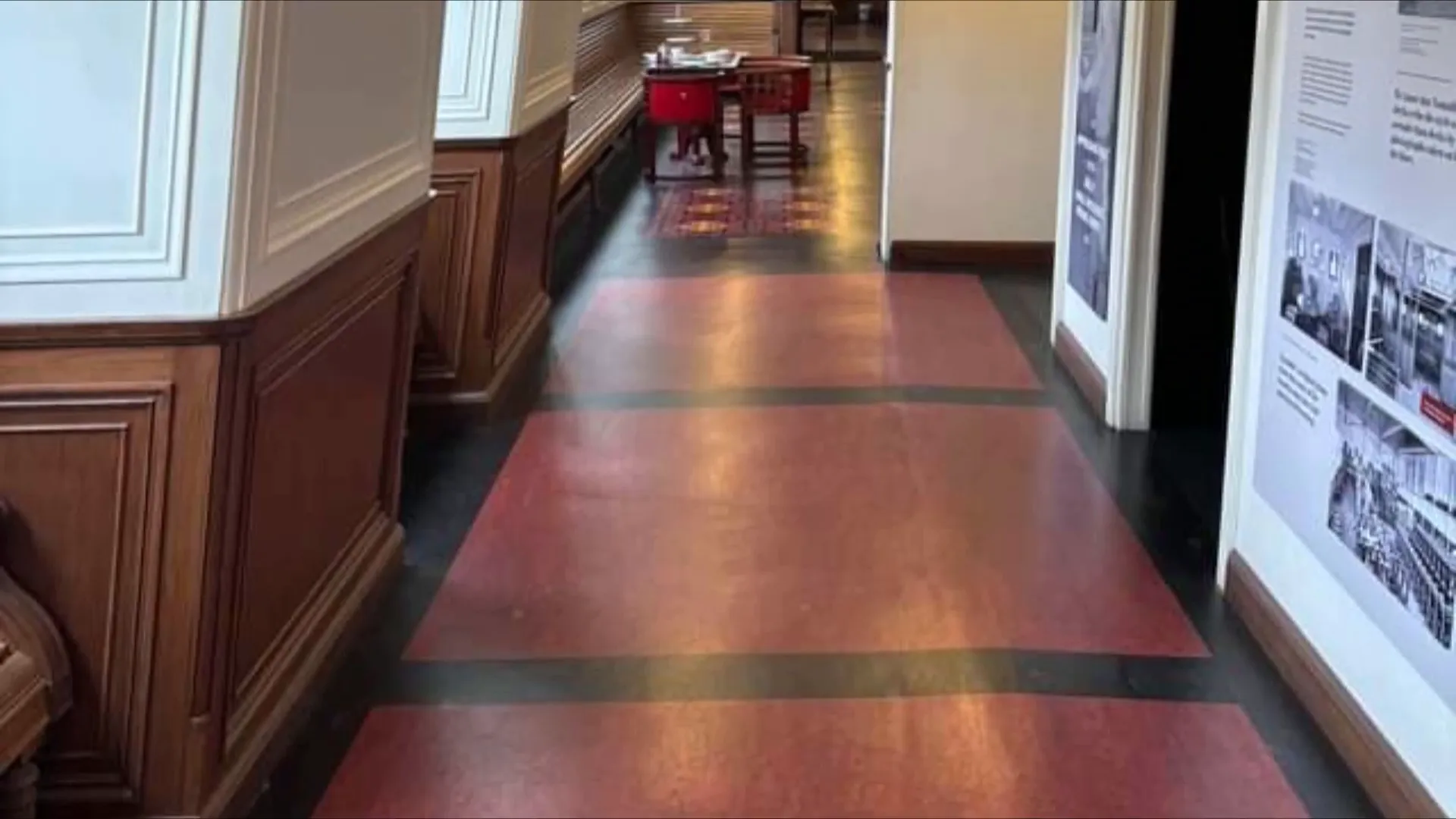 Interior features of SS Nomadic