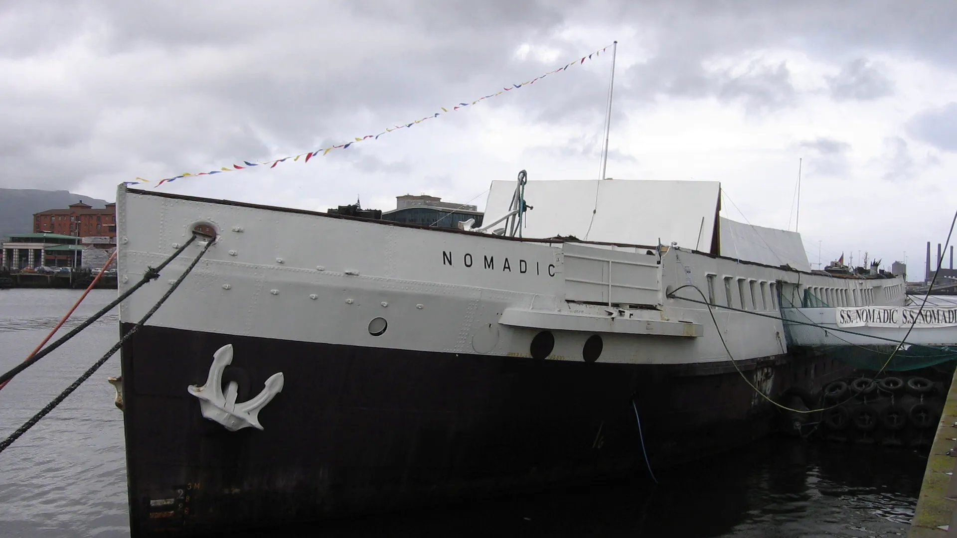 Restoration work on SS Nomadic