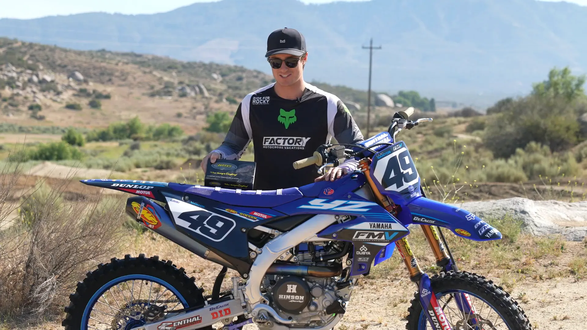 Yamaha YZ450 with Vortex ECU at Kuya Creek Motocross
