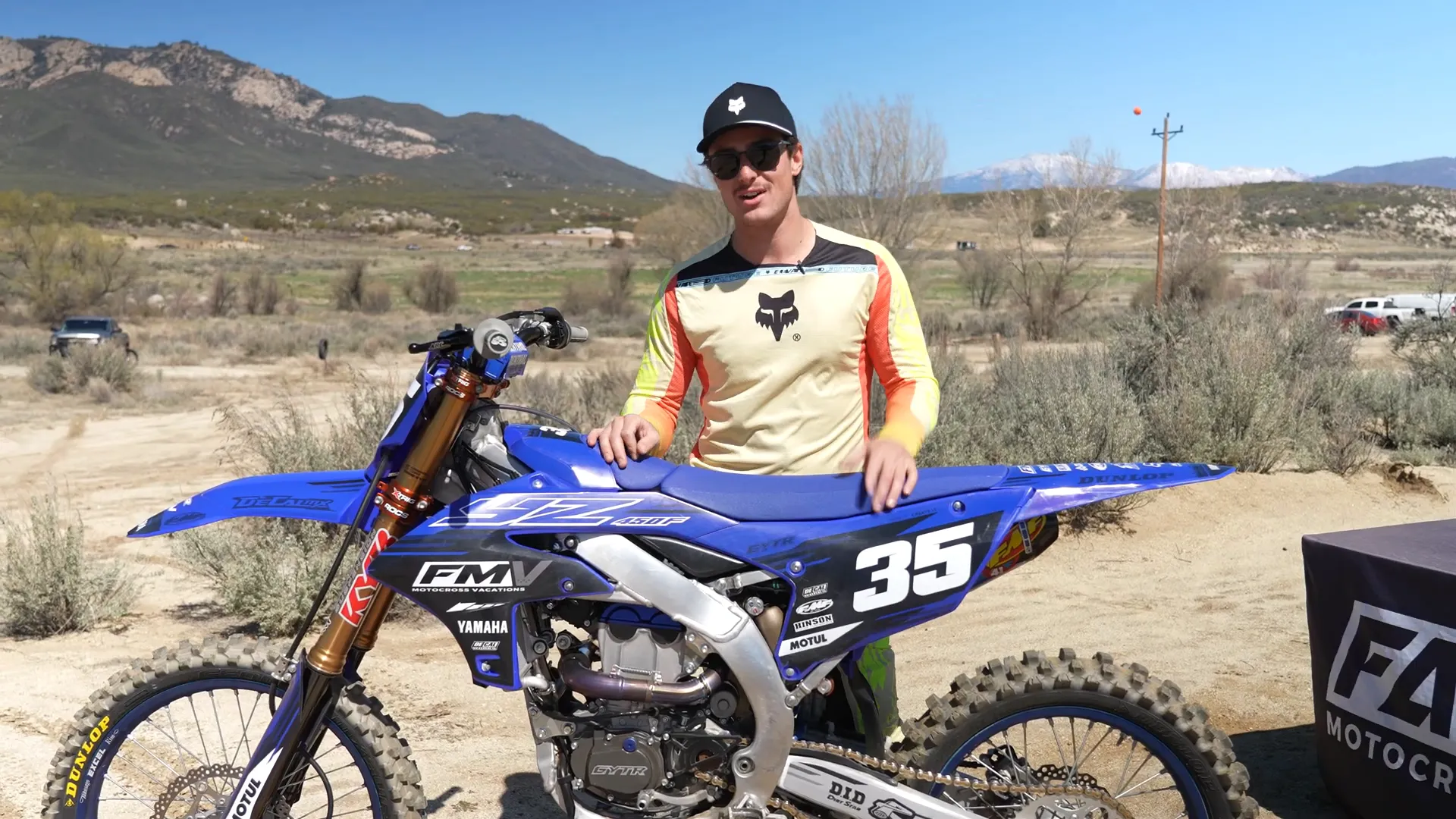 FMF Factory 4.1 RCT exhaust installed on Yamaha YZ250F