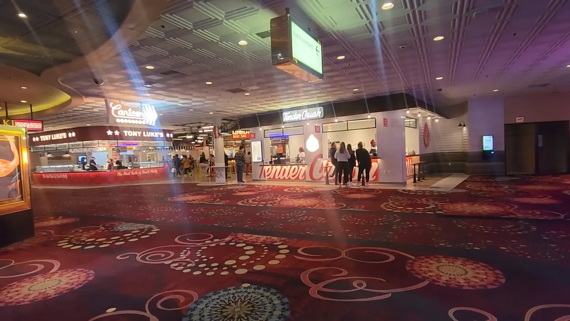 Interior view of the Canteen Food Hall