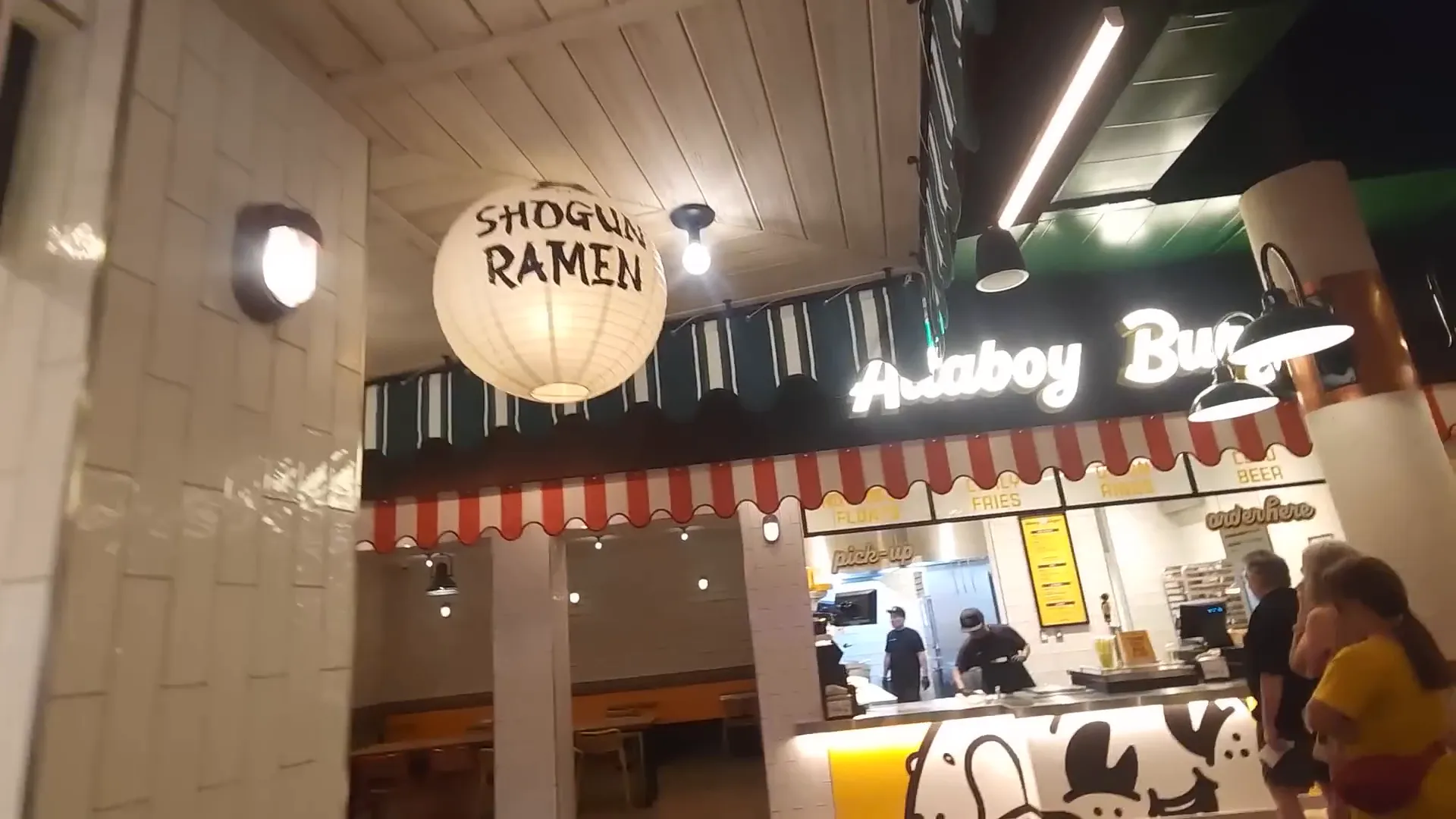 Diverse dining options at the Canteen Food Hall