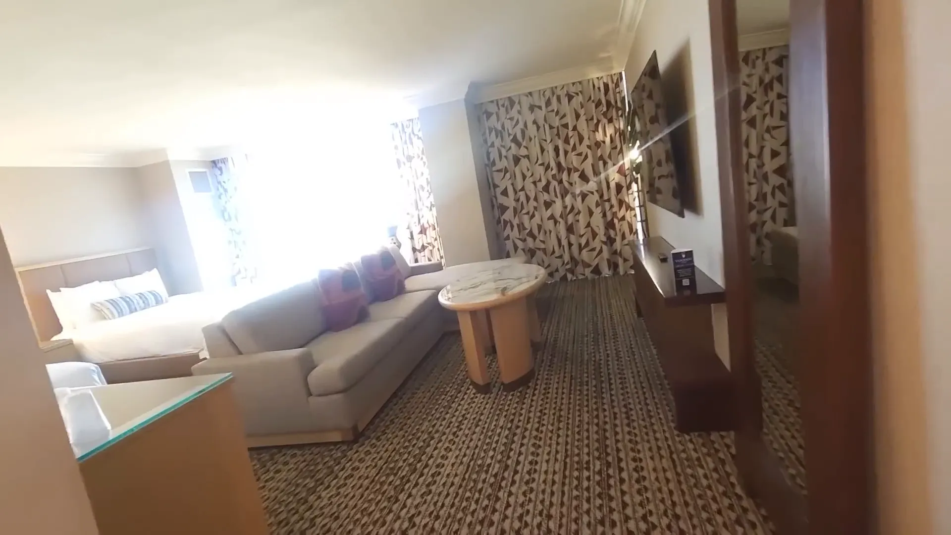 Interior view of the Strip view room at the Rio