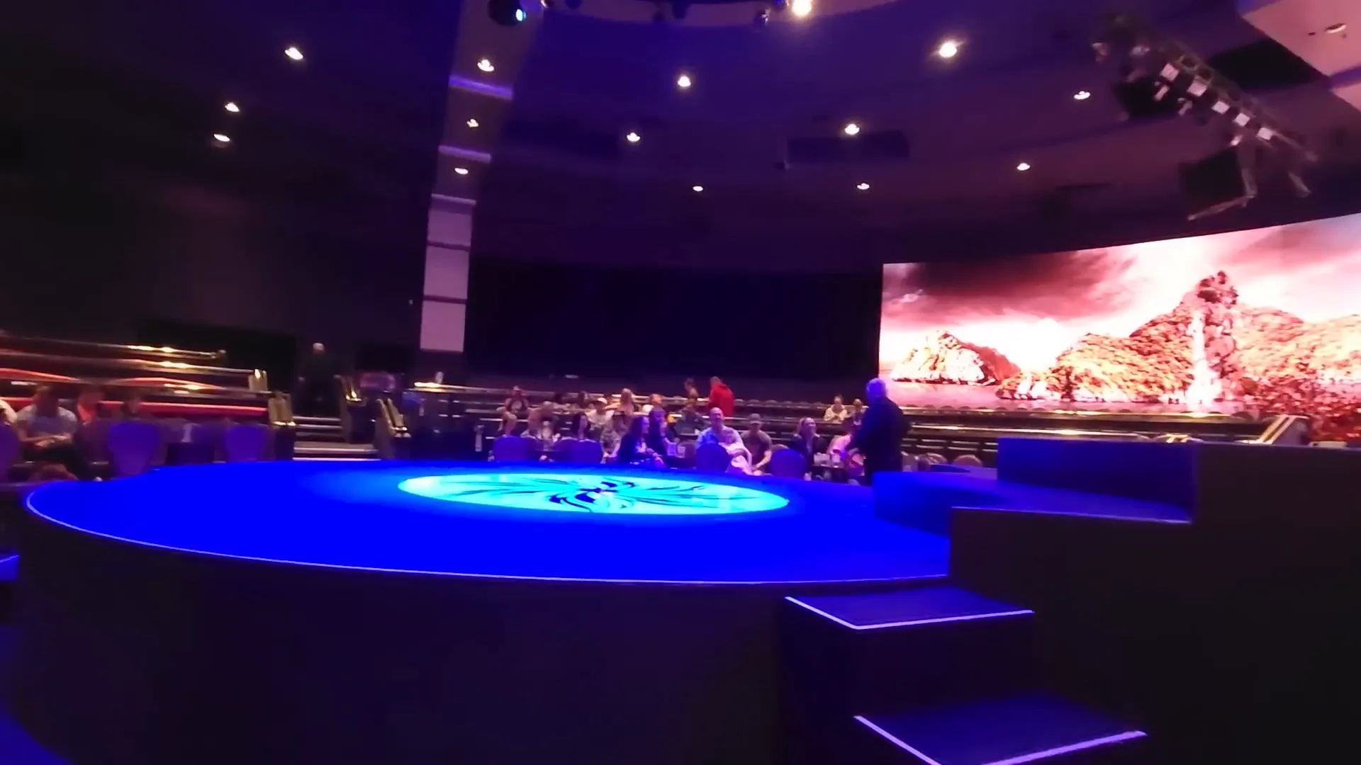 Penn & Teller performing on stage