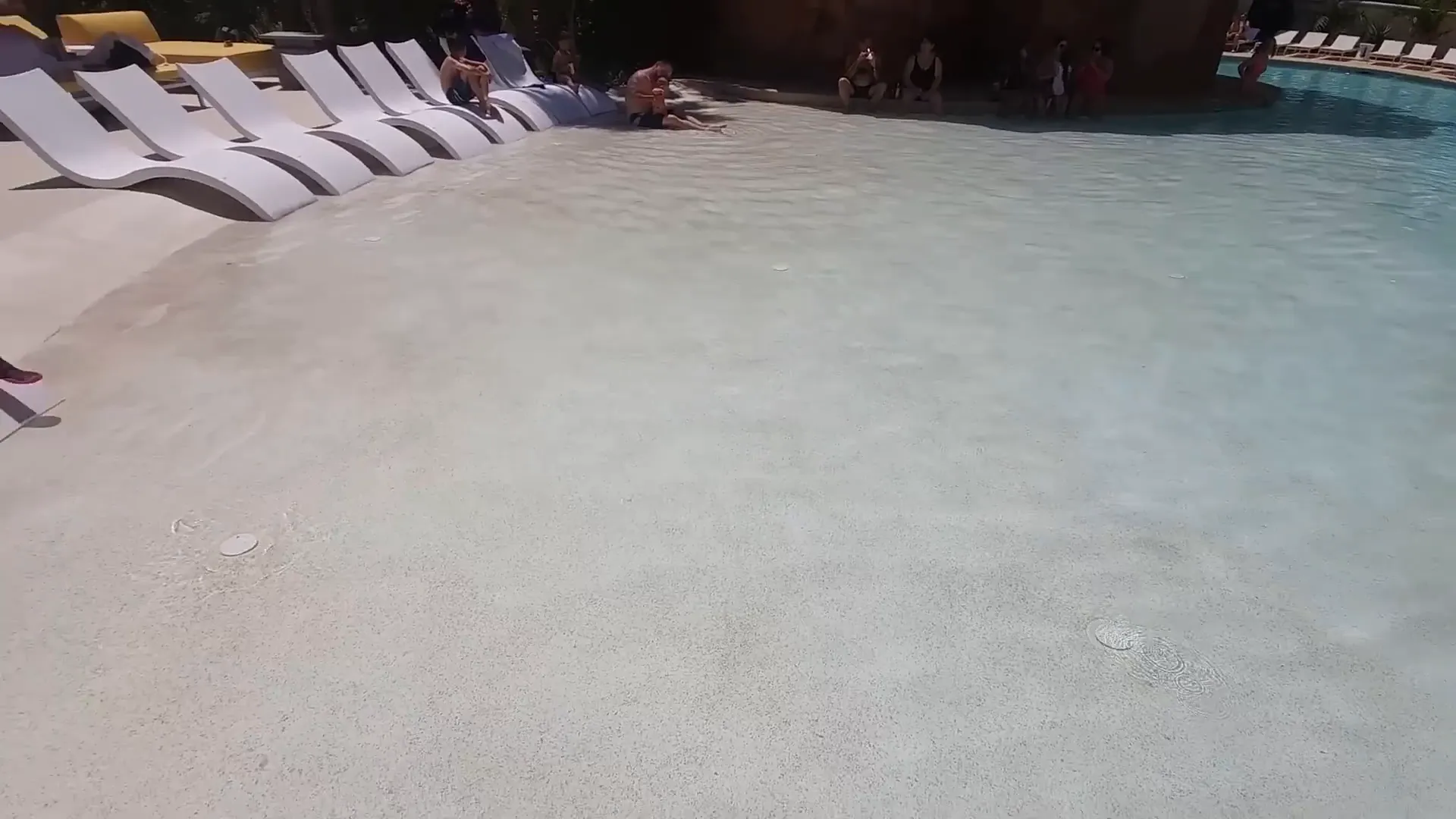Family-friendly pool area at the Rio