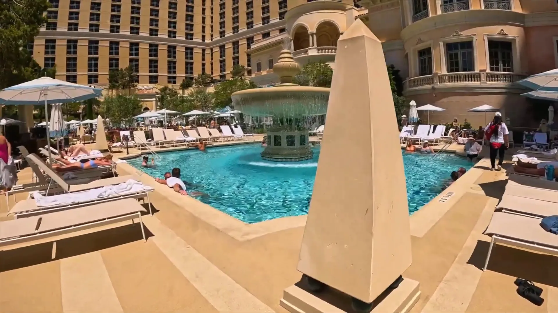 Bellagio pool complex