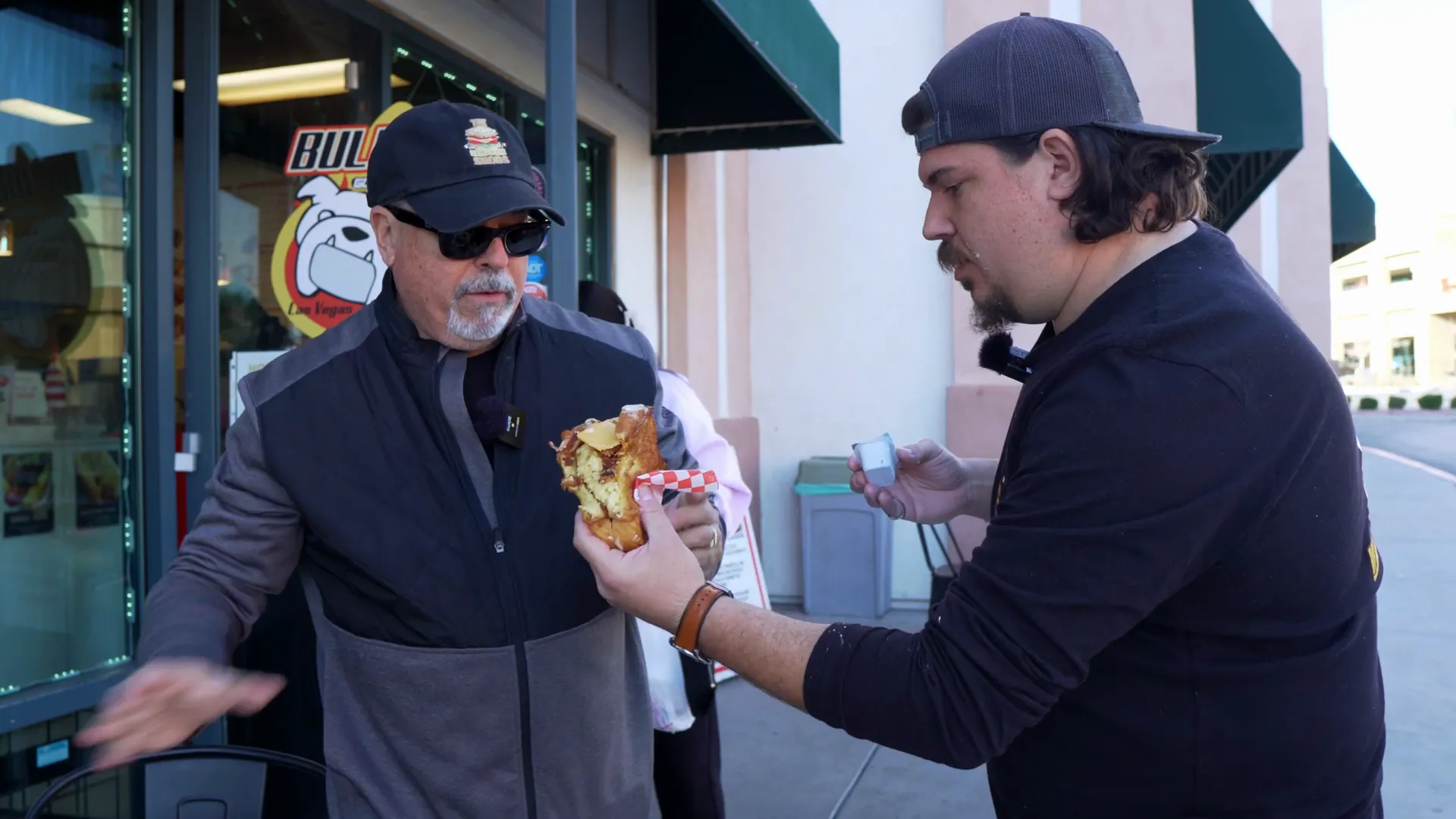 Tasting the Egg Drop Sandwich