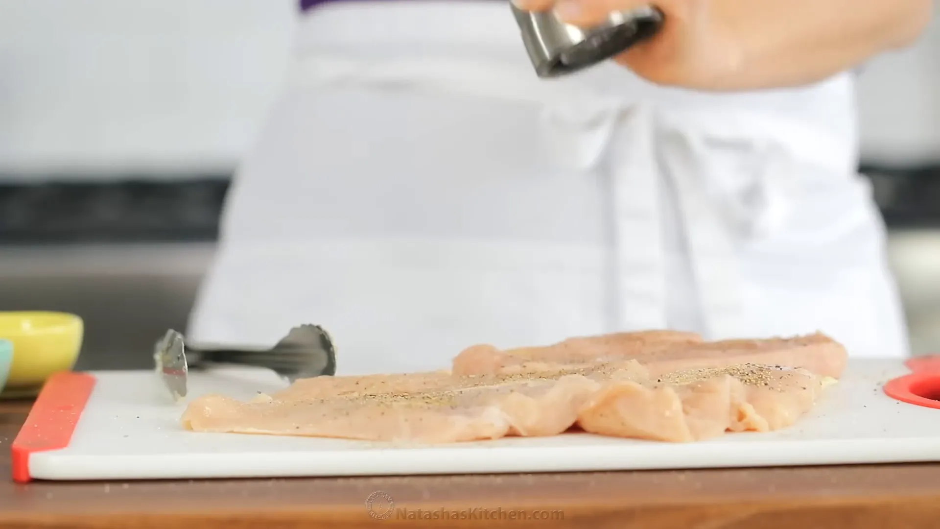 Chicken seasoned