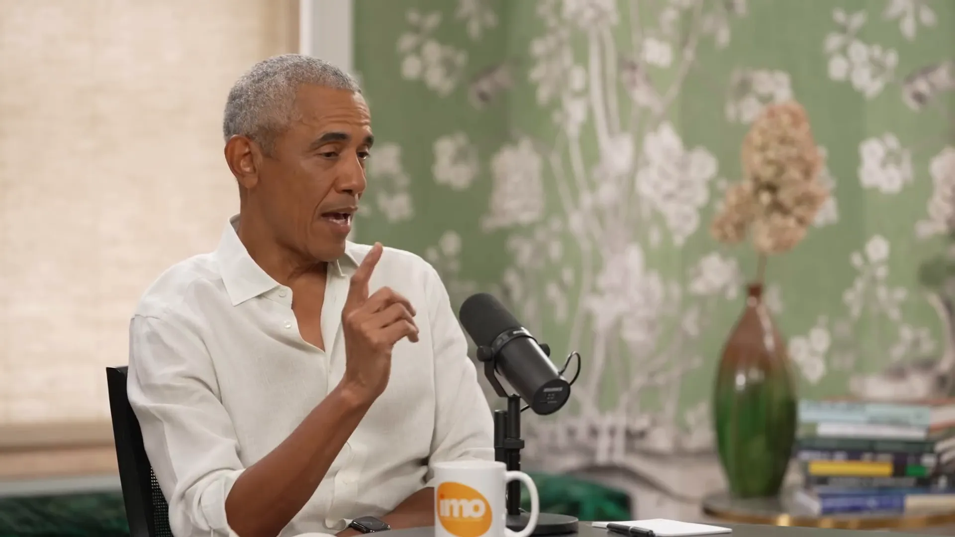 Barack Obama discussing parenting strategy