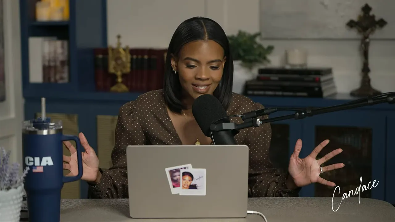 Candace thanking her small podcast team