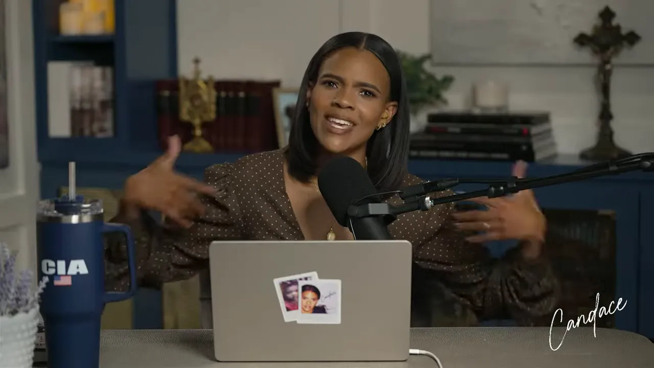 Candace announcing the podcast is number one worldwide