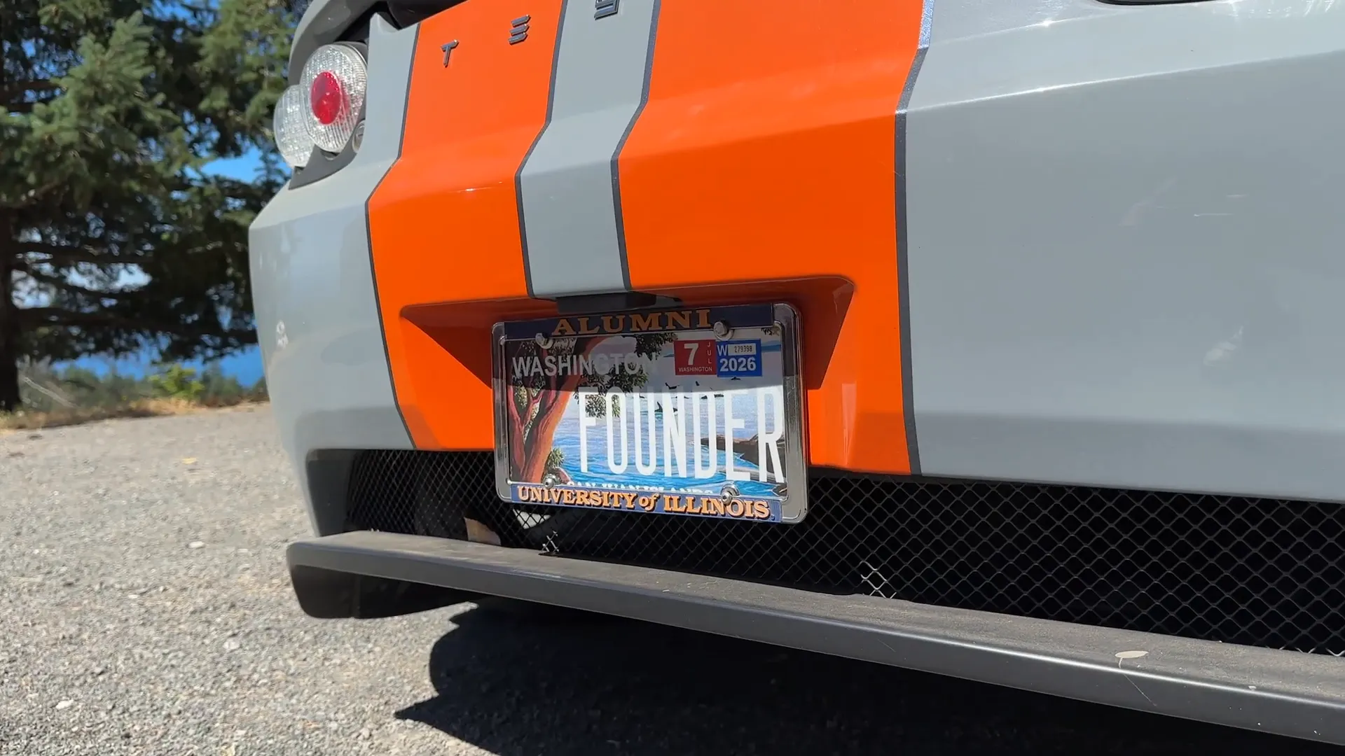 Tesla Roadster Founder Series VIN number two