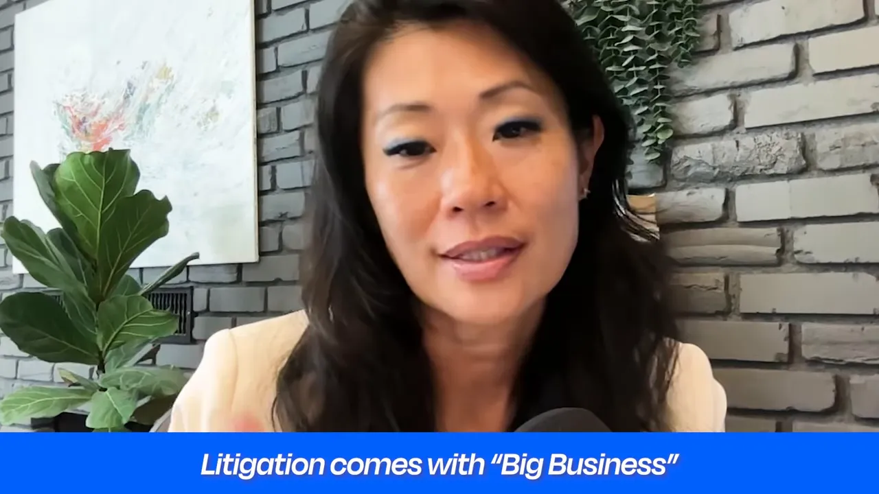 Legal disputes and the argument that being sued often correlates with growth
