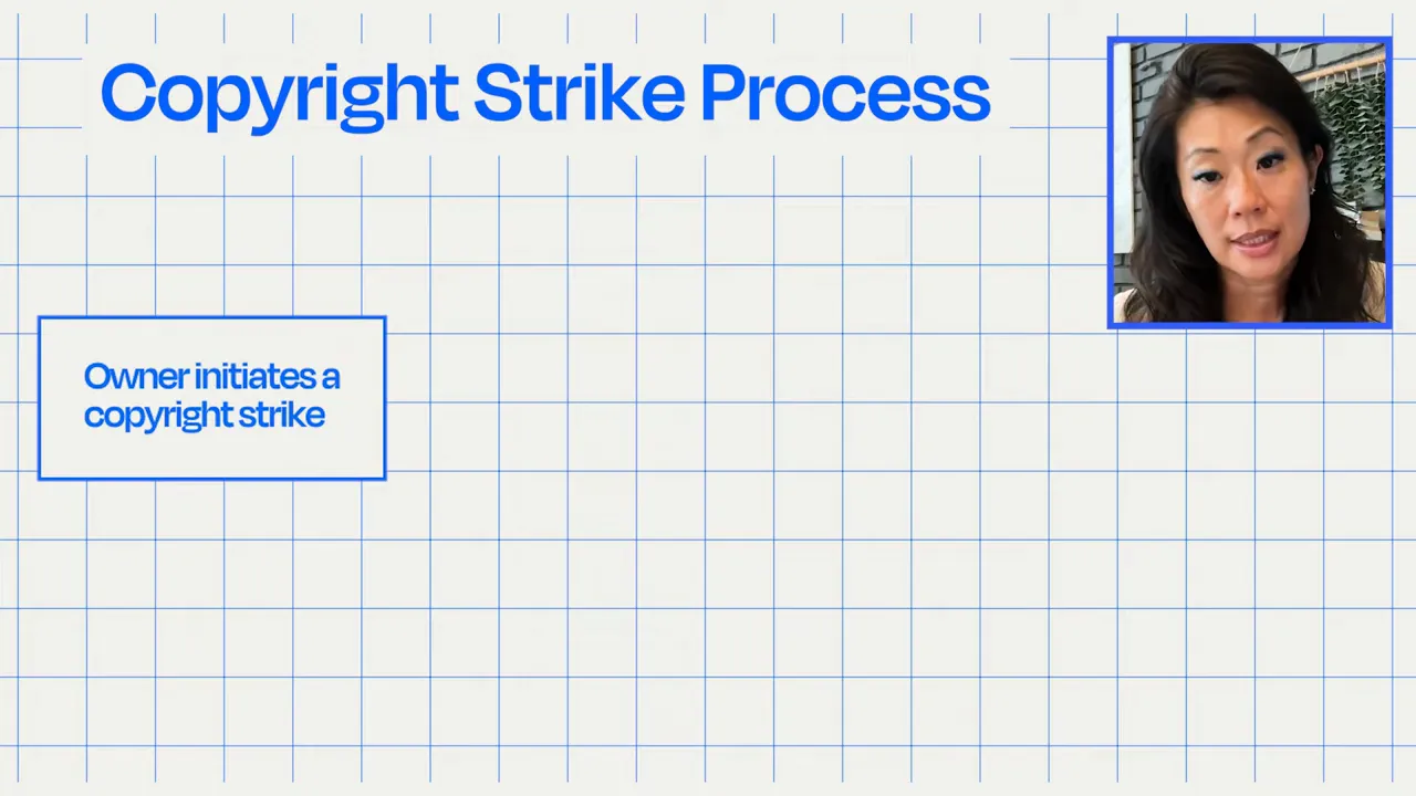 Filing copyright strikes and the counterclaim timeline