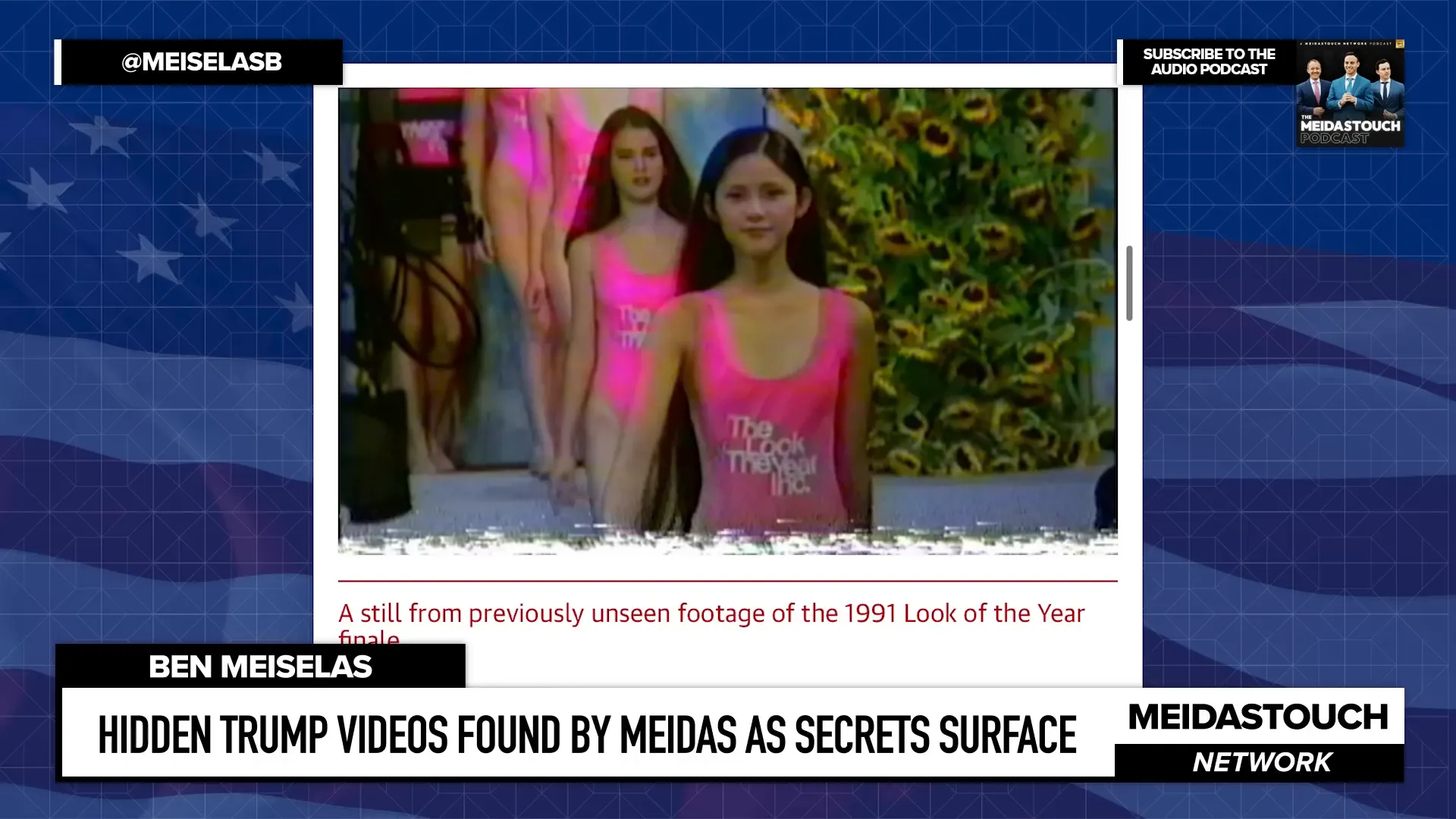Scene from the 1991 Look of the Year competition