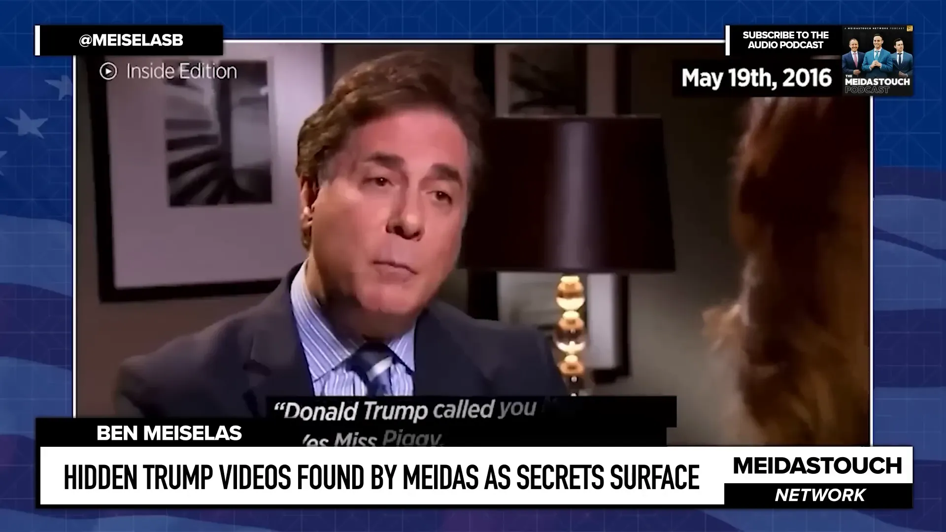 Donald Trump discussing Alicia Machado’s weight
