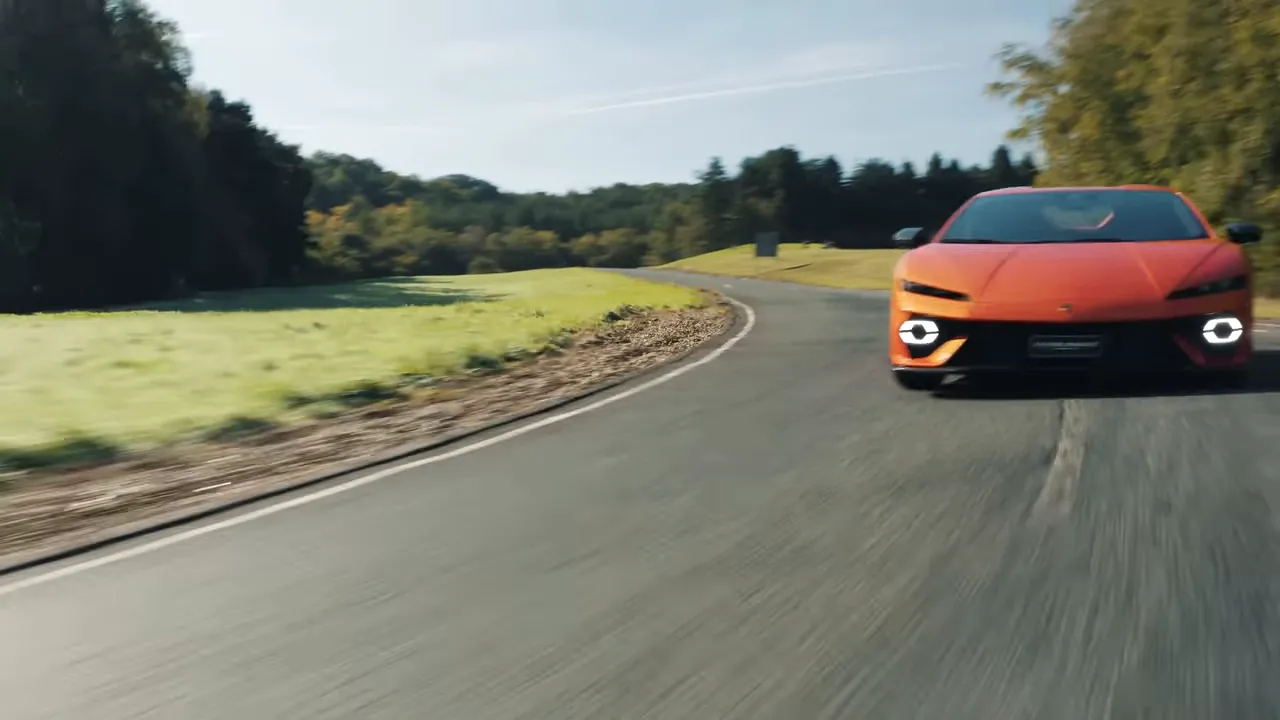 On-track cornering, demonstrating agility and steering precision