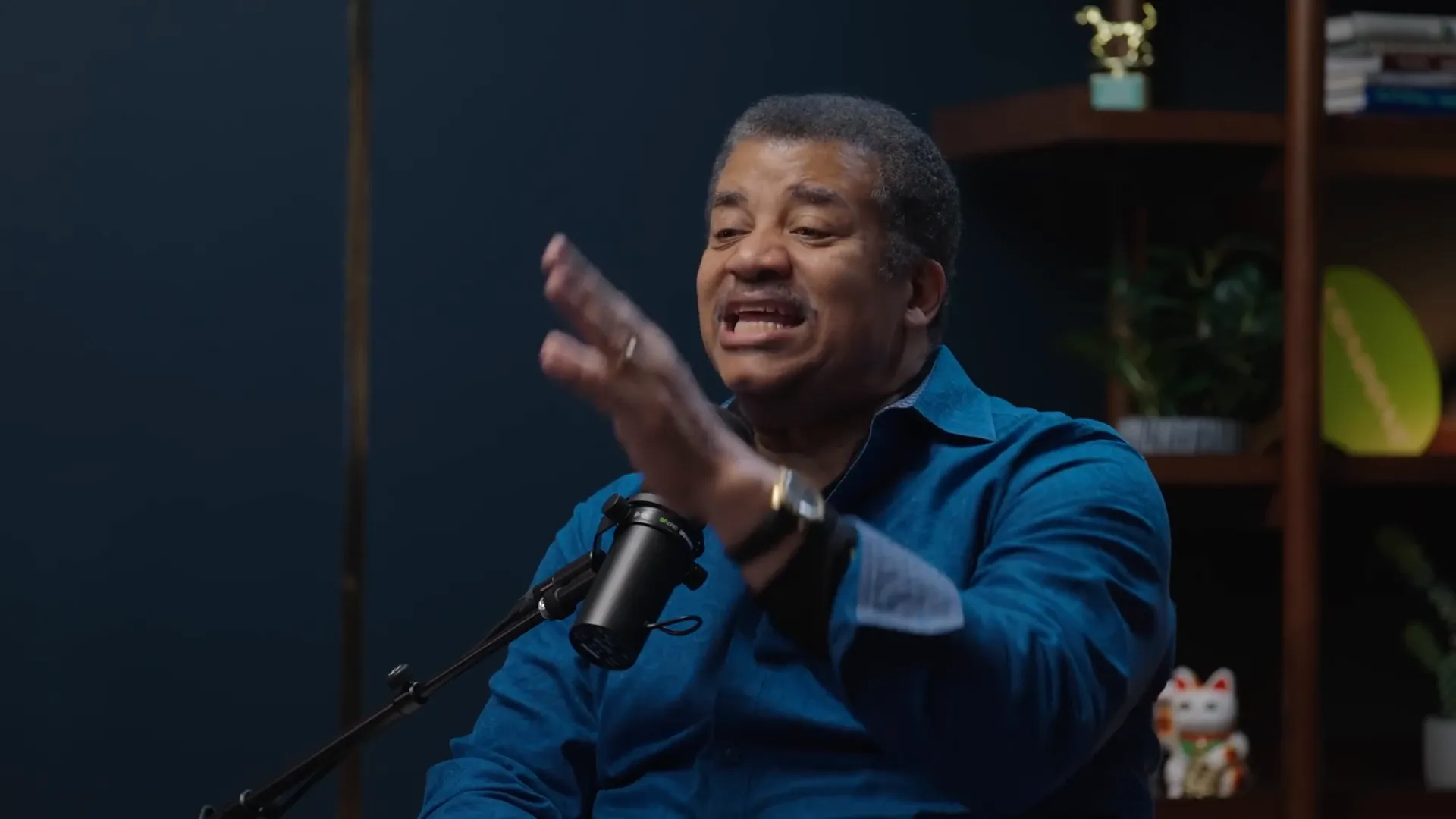 Neil deGrasse Tyson sharing his thoughts on curiosity and the unknown