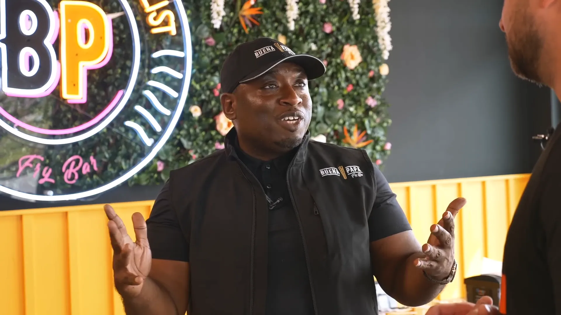 James sharing final advice to entrepreneurs
