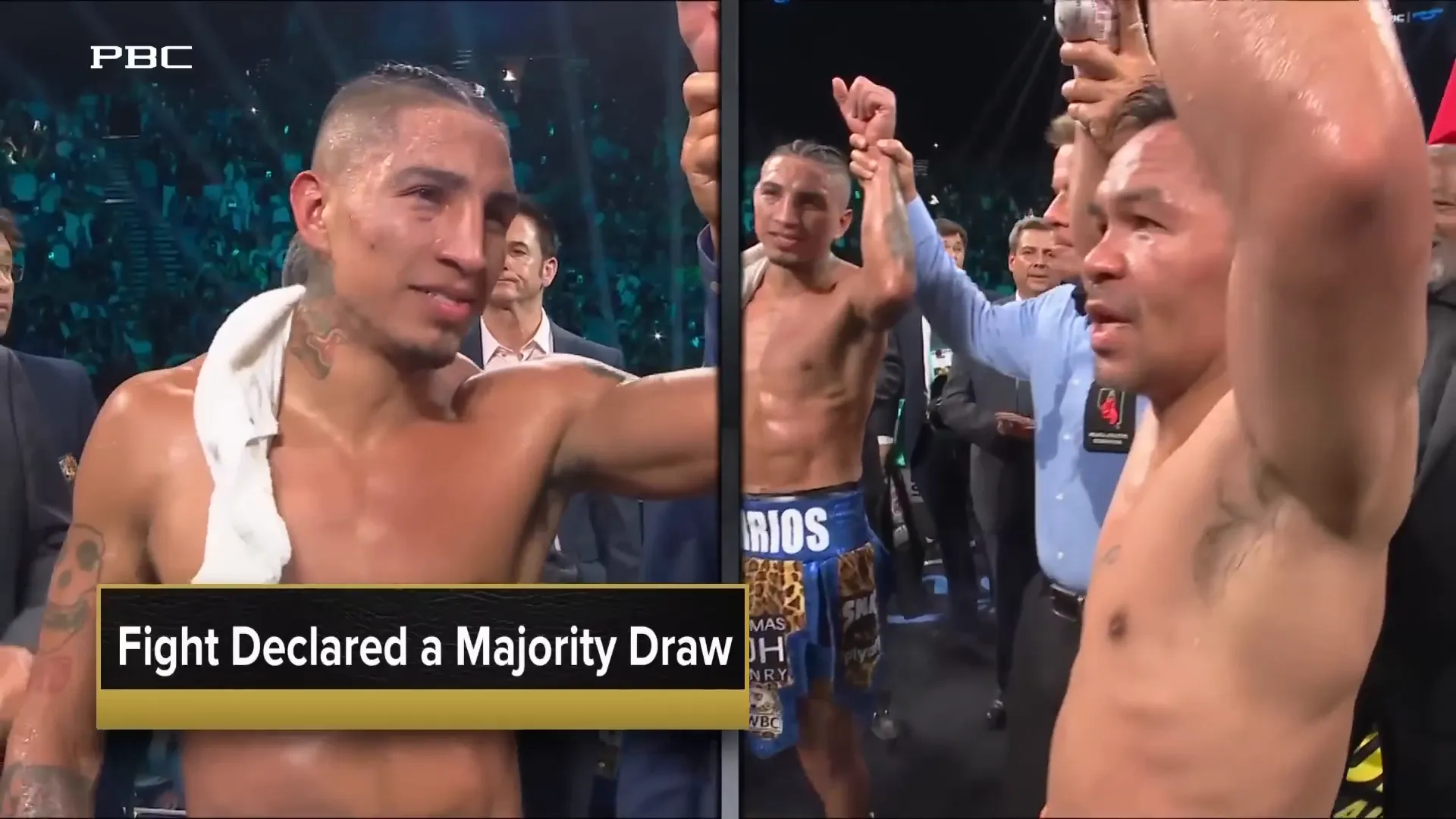 The final moments of the Pacquiao vs Barrios fight