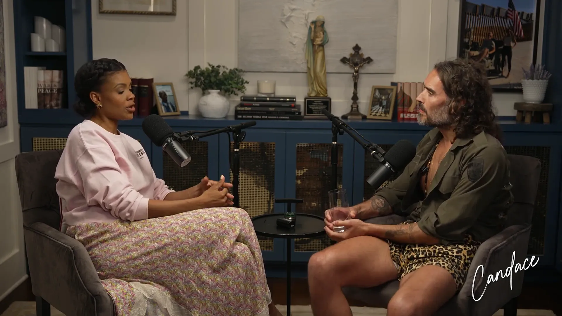 Russell Brand discusses vaccine skepticism and personal experience