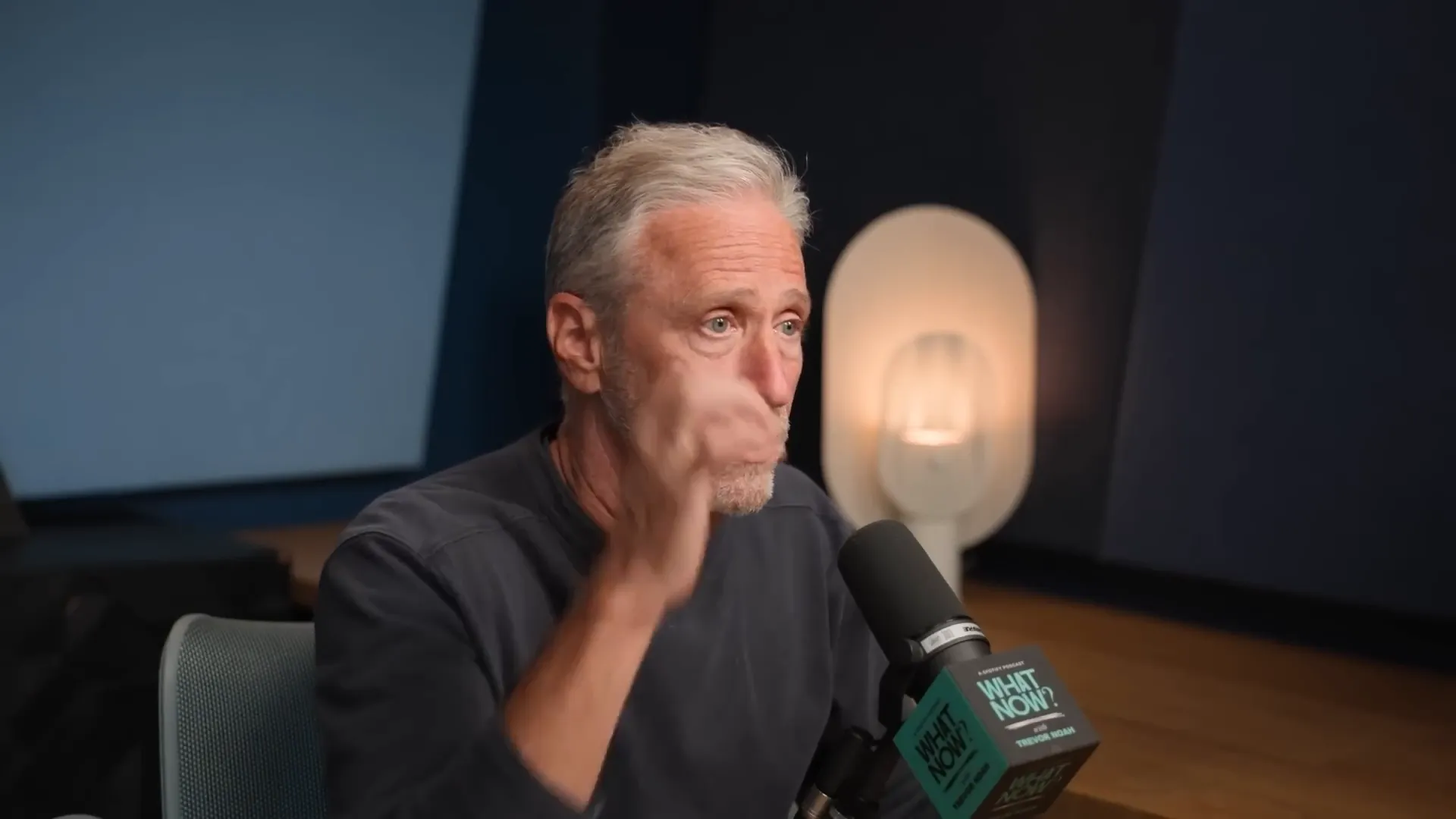Jon Stewart telling the story of the bull chase in Brooklyn
