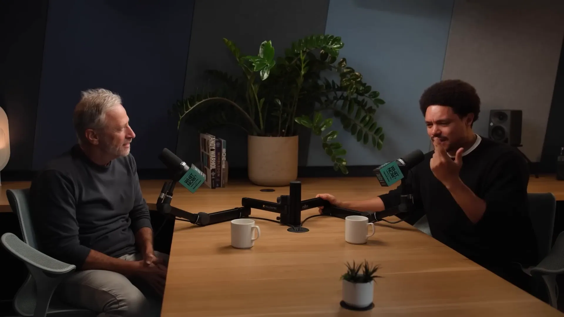Jon Stewart recalling his first call to Trevor Noah