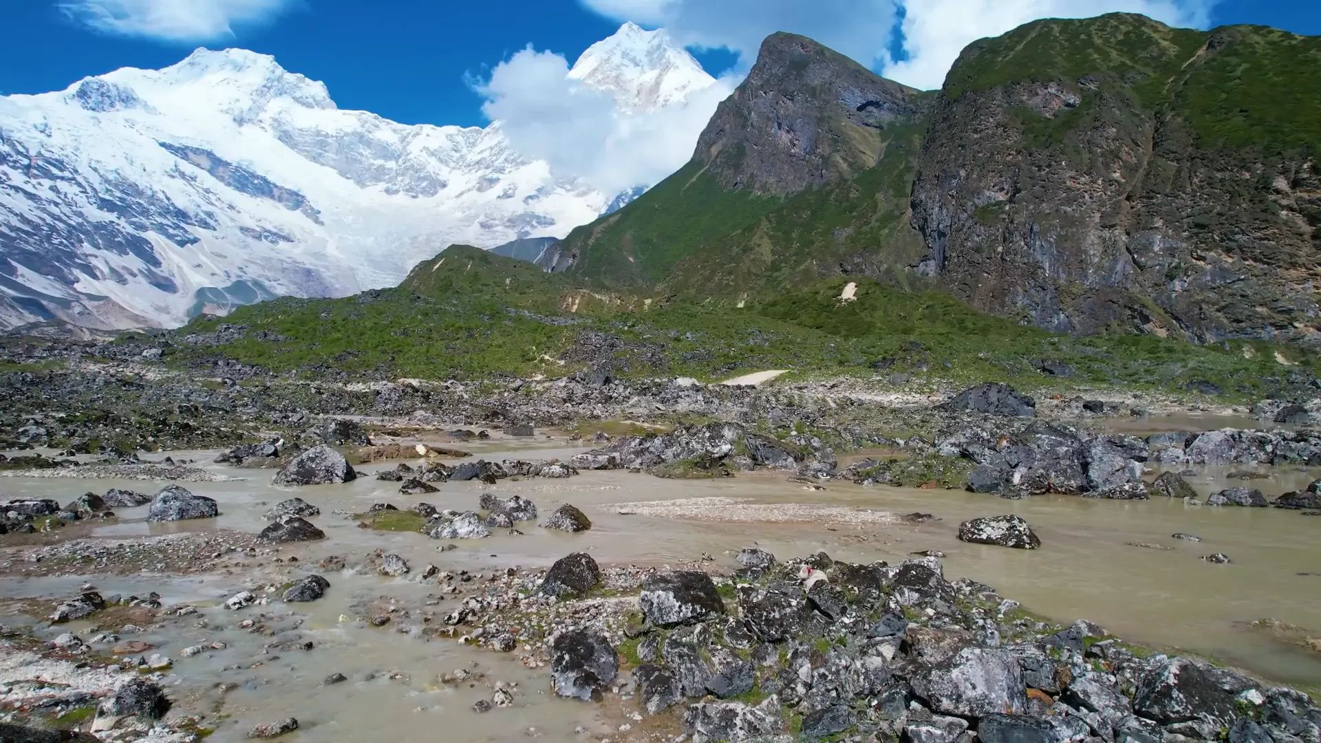 Manaslu Glacier