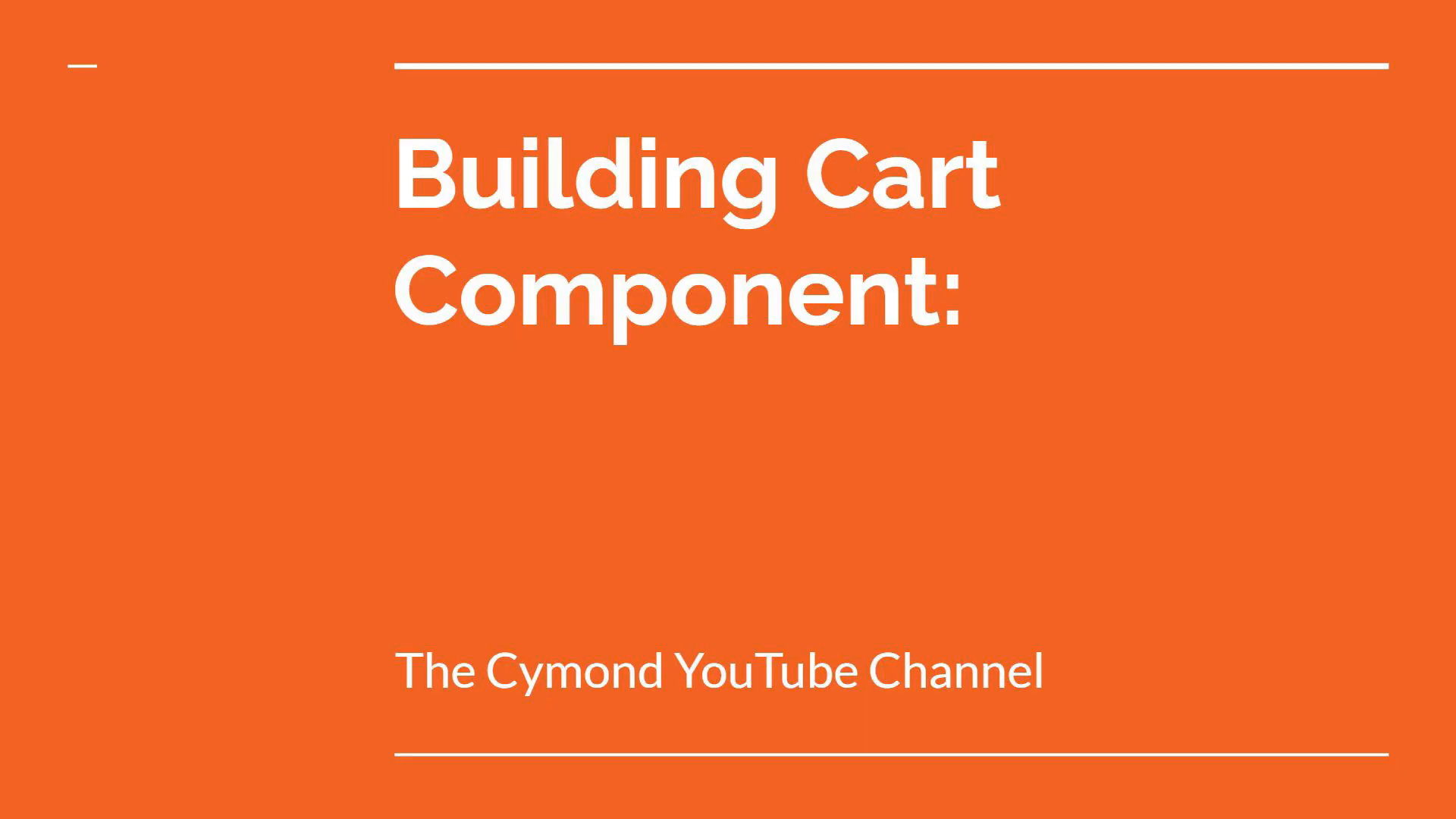 Cart Component