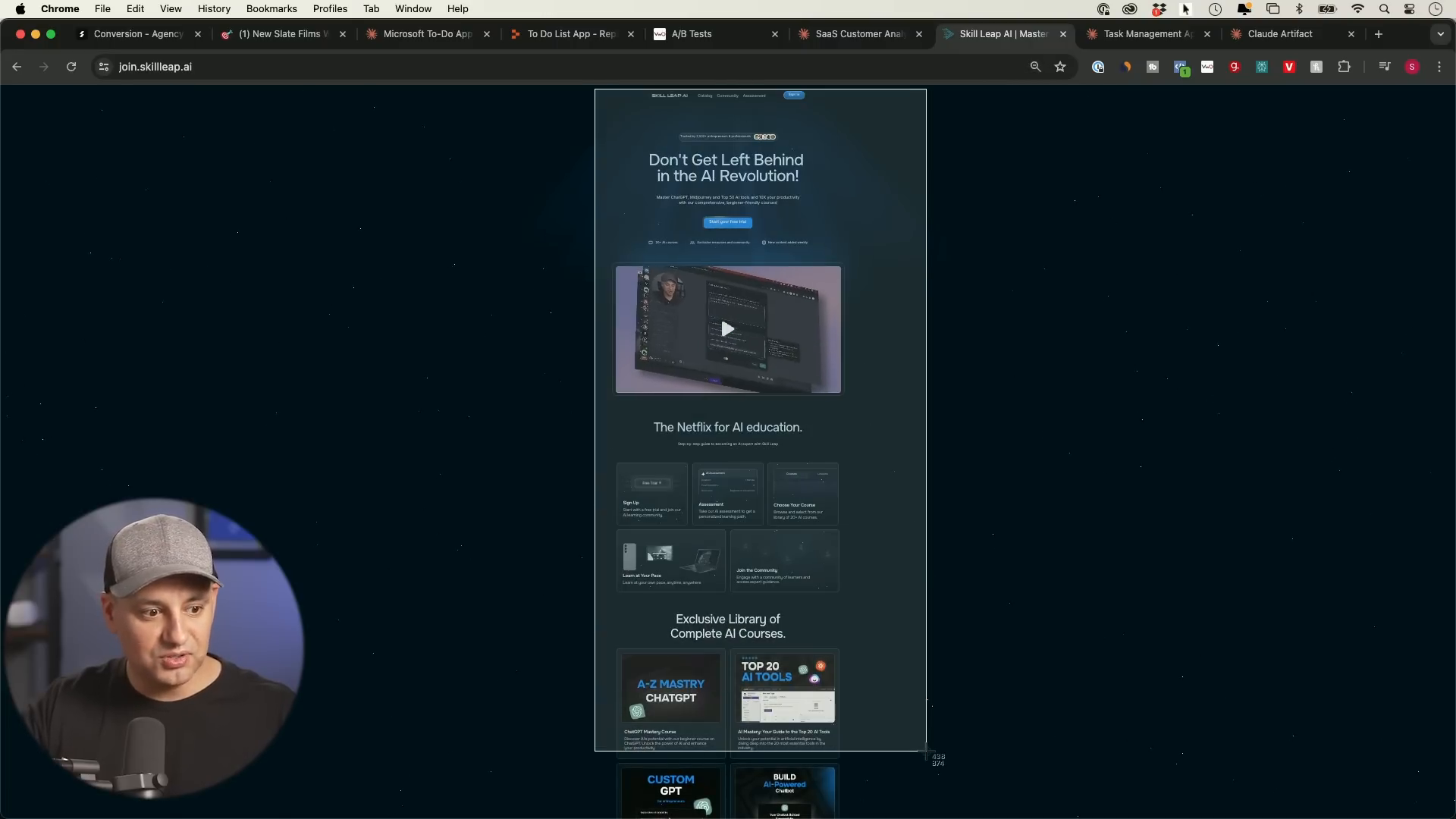 Taking a screenshot of a website