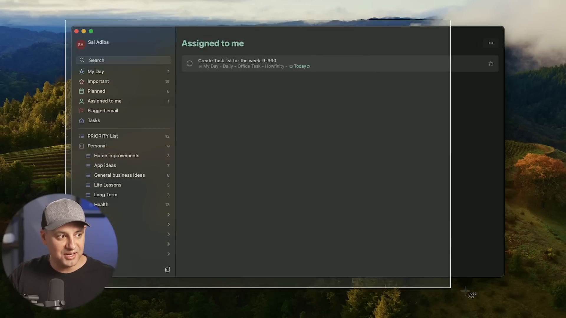 Taking a screenshot on Mac