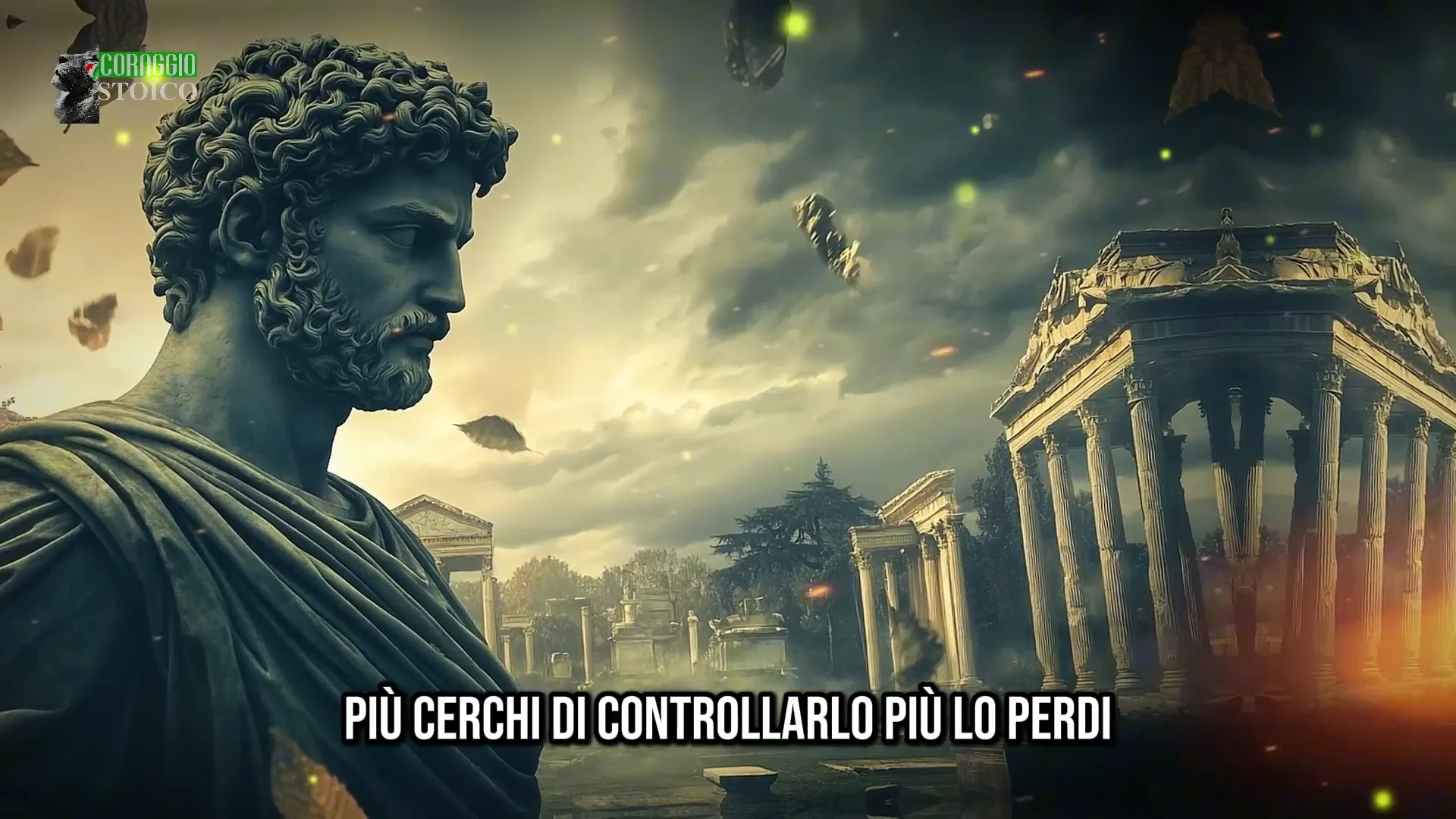 Metafora della sabbia che scappa se stretta troppo