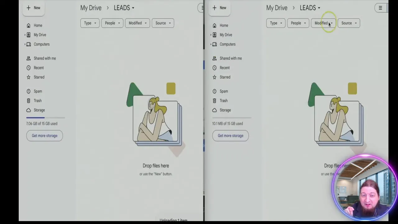 Scraped results exported to Google Sheets with emails and phone numbers