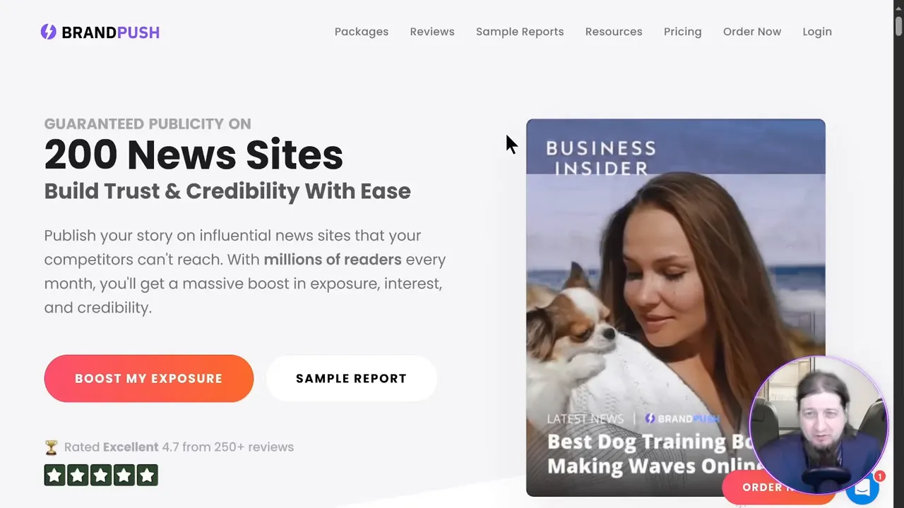 Discussing BrandPush features and claims