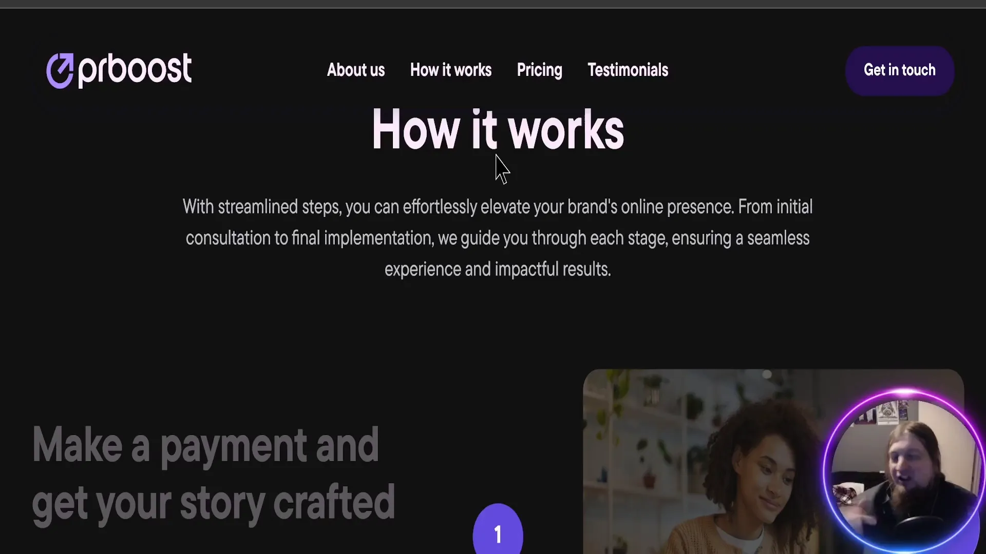 PRBoost's easy step-by-step publishing process and reporting dashboard