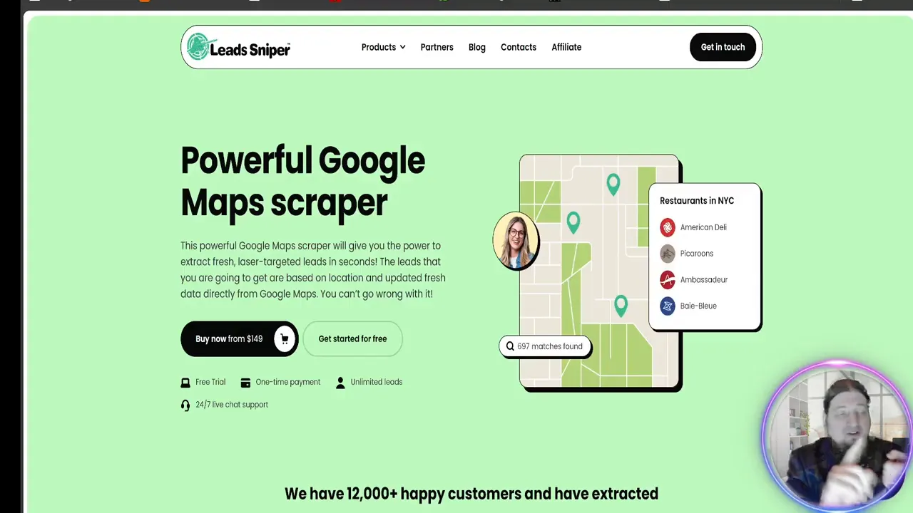 Lead Sniper one-time payment and features