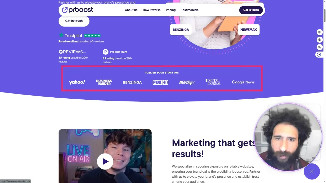 Example As Seen On logos like Yahoo and Digital Journal