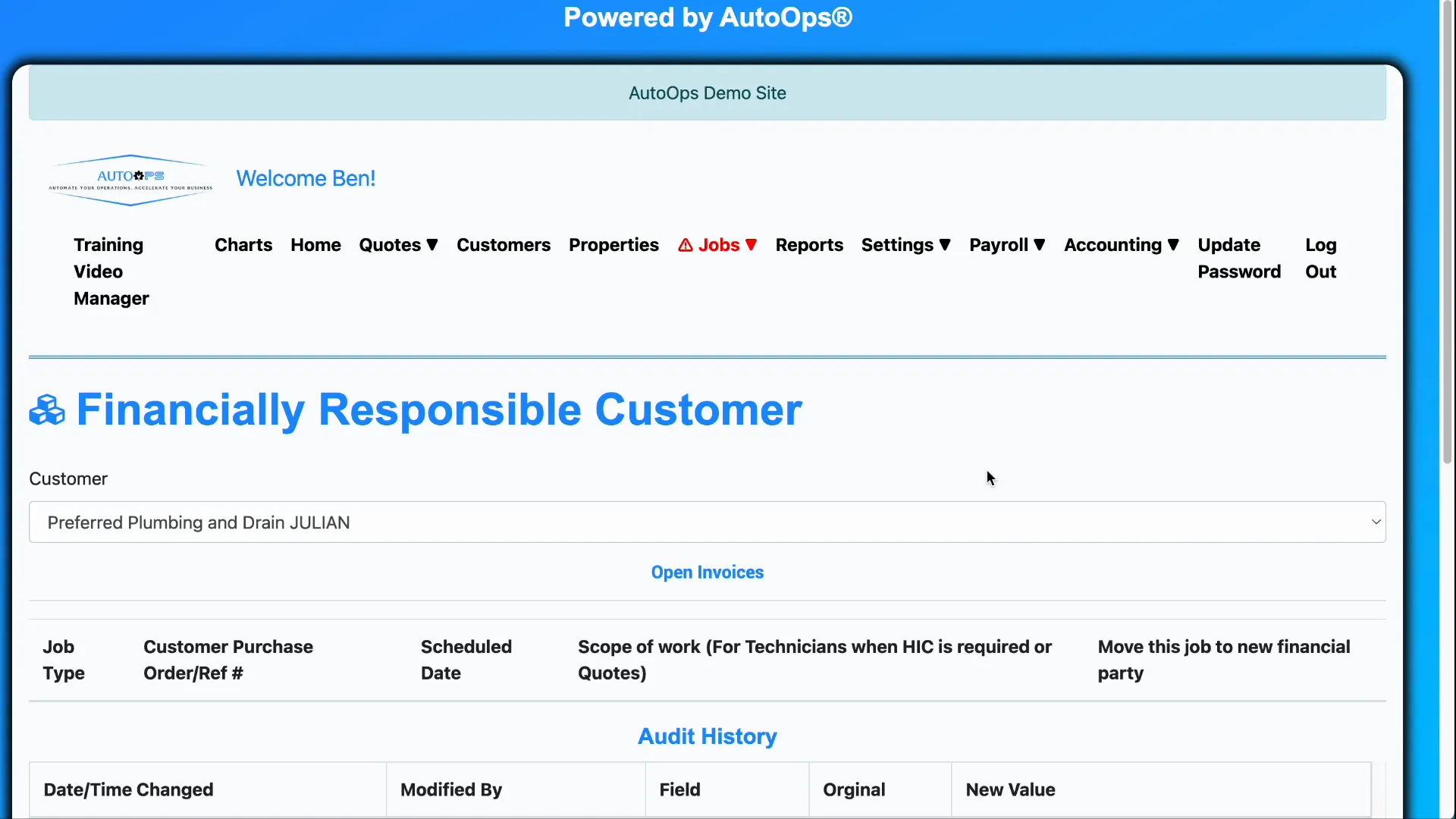 Summary of customer alerts and relationships features