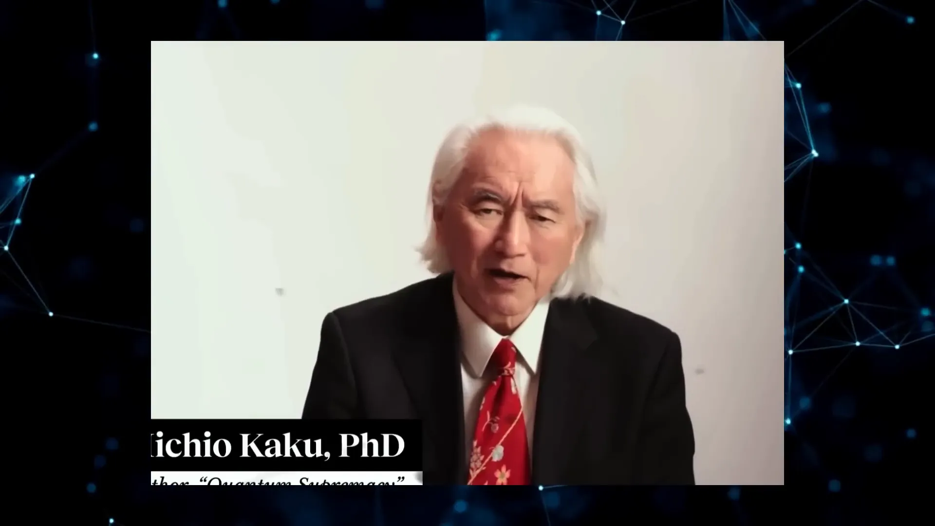 Dr. Michio Kaku discussing quantum computing