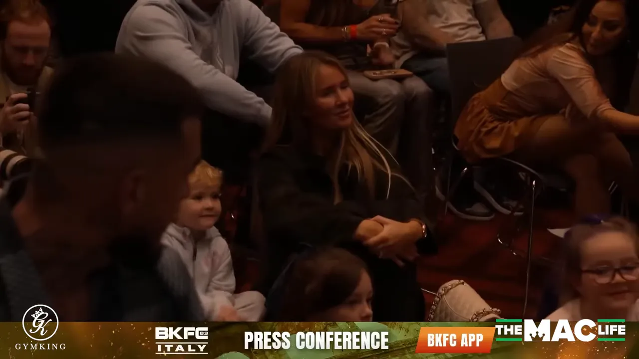 With my La Familia at the Rome event, embracing the Italian fans